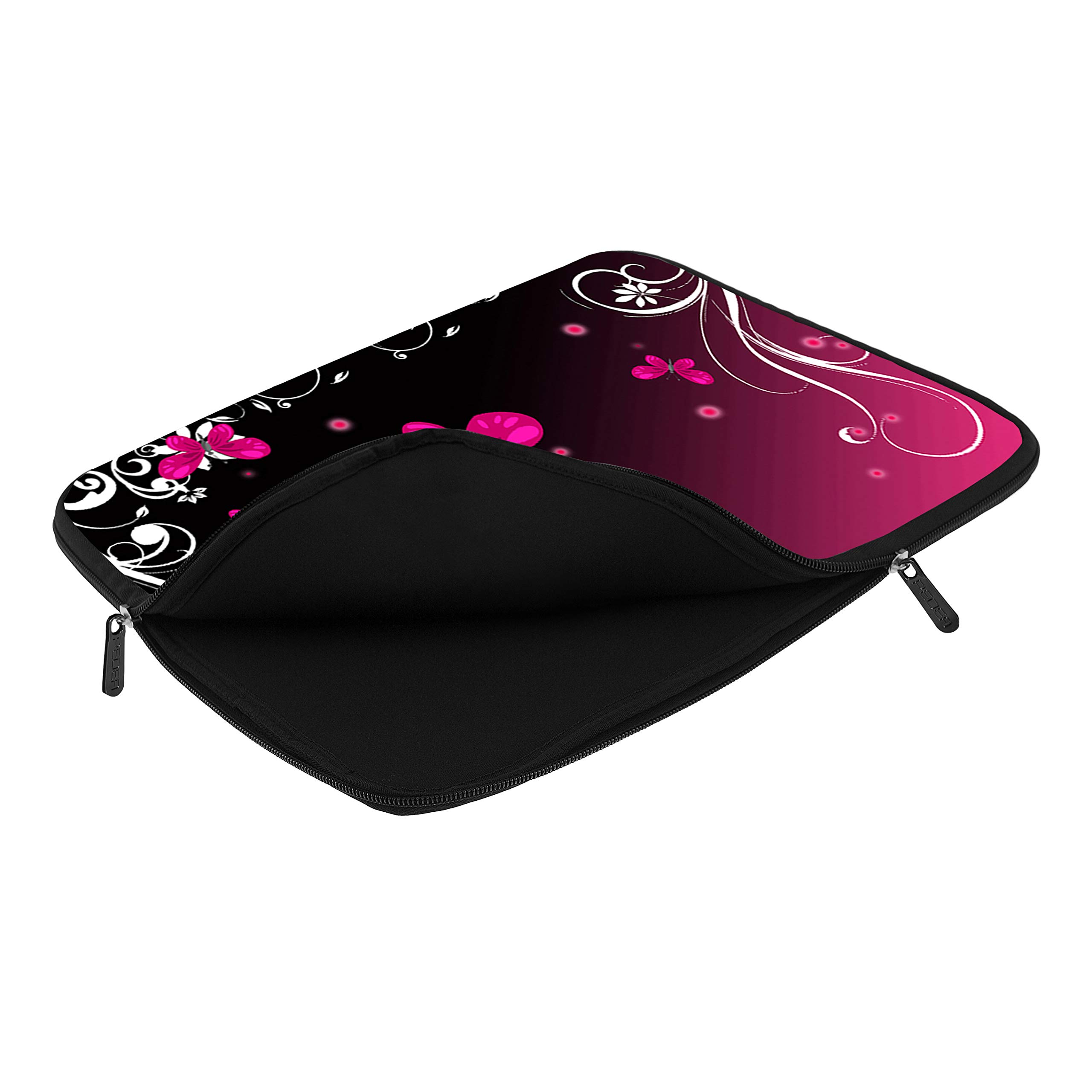 Stylish Hard Case Laptop Bag for 13.3 Inch Laptops (Vertical) - Compatible with Butterfly 13.3 Inch Laptops + Includes Free Mouse & Mouse Pad - Perfect for Work, Travel, and School