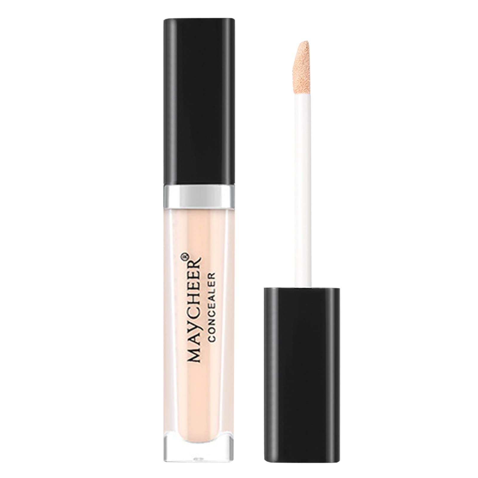 Stiles Foundation Tube Concealer - Long Lasting Liquid Concealer for Dark Circles, Blemishes & Spots | Satin Finish Foundation (Shade A, One Size) | Perfect for Daily Makeup & Professional Use