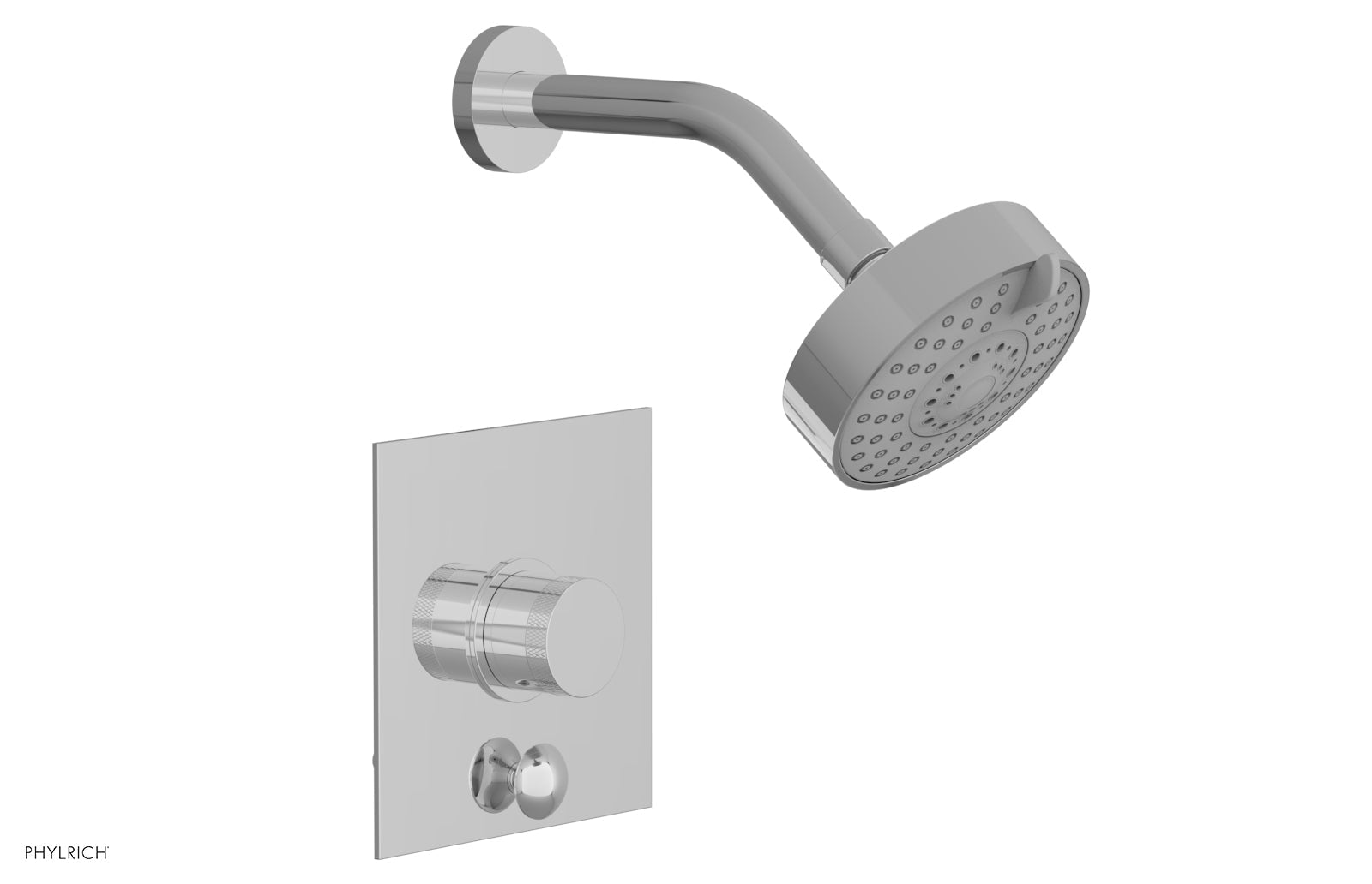 BASIC II Pressure Balance Shower and Diverter Set (No Spout) 4 192 - Perfect for Bathroom Renovation & Modern Home Upgrade