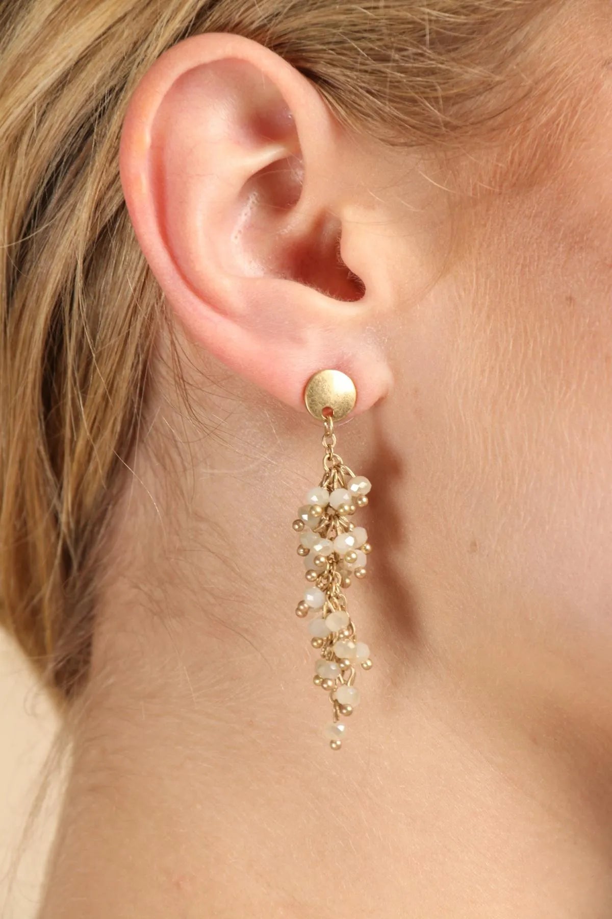 Floral Beaded Dangle Earrings for Women | Bohemian Handmade Jewelry | Perfect for Weddings, Parties & Everyday Wear