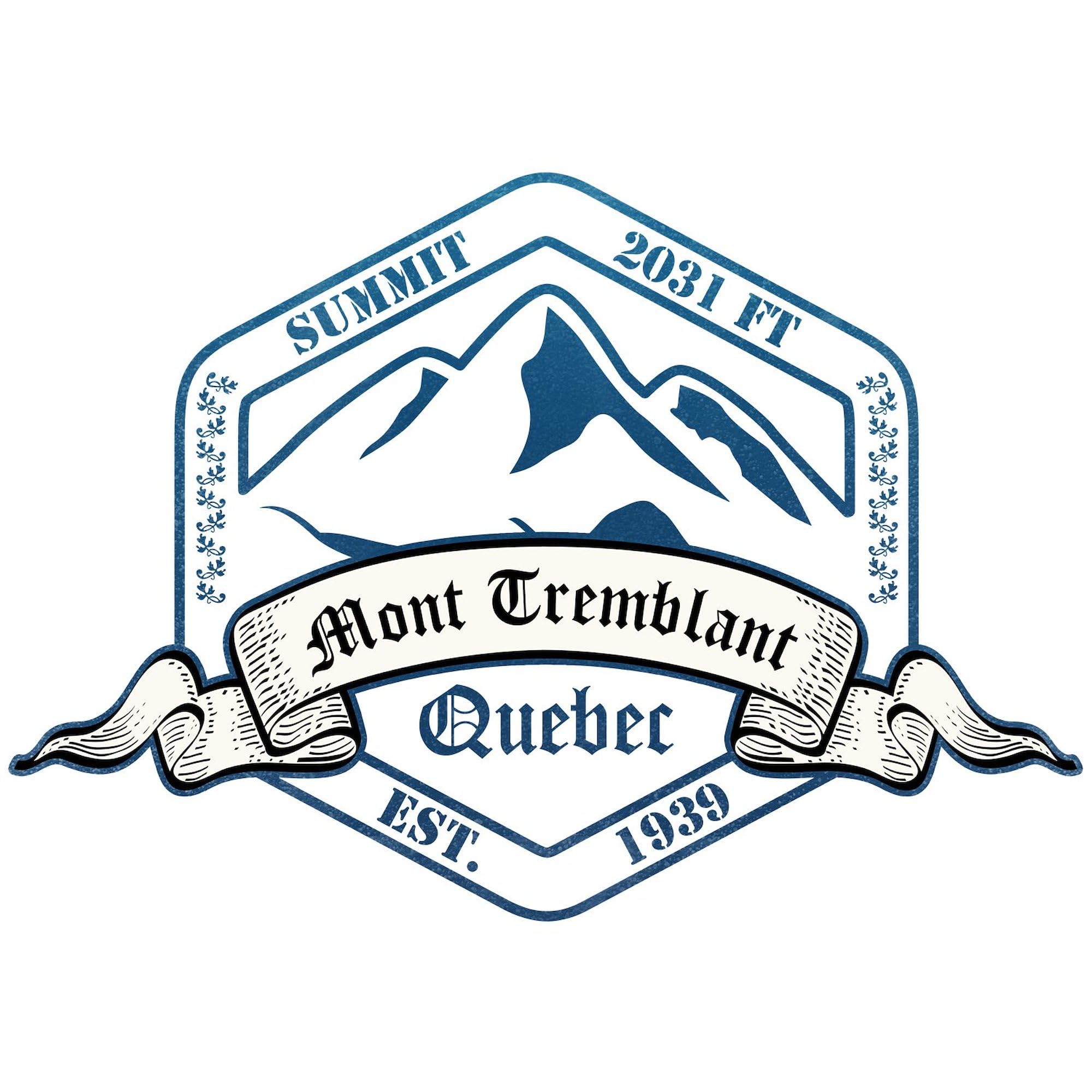Mont Tremblant Ski Resort Quebec Oval Car Bumper Sticker - Waterproof Vinyl Decal for Cars, Laptops & Travel Gear - Perfect for Ski Enthusiasts & Quebec Travel Souvenirs