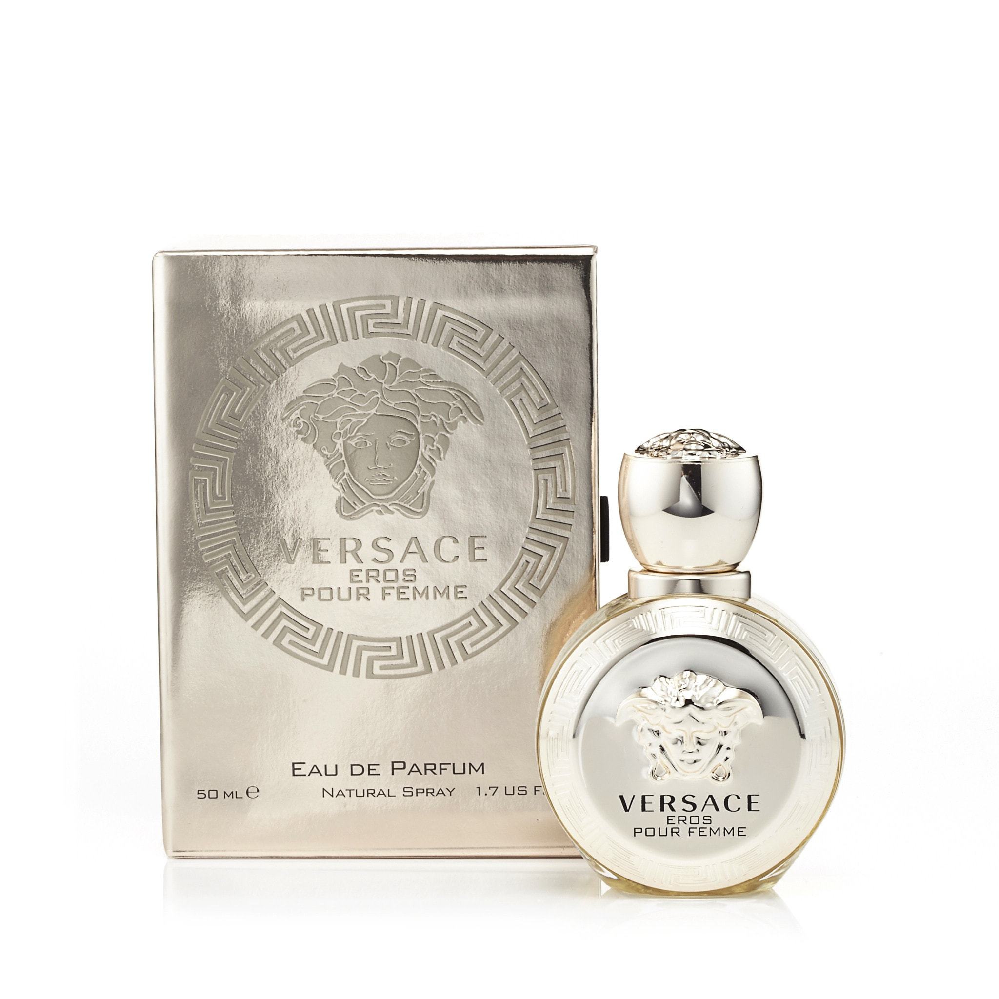 Versace Eros Women's Perfume - Floral Fruity Eau De Parfum Spray for Women - Long Lasting Luxury Fragrance for Date Night & Special Occasions