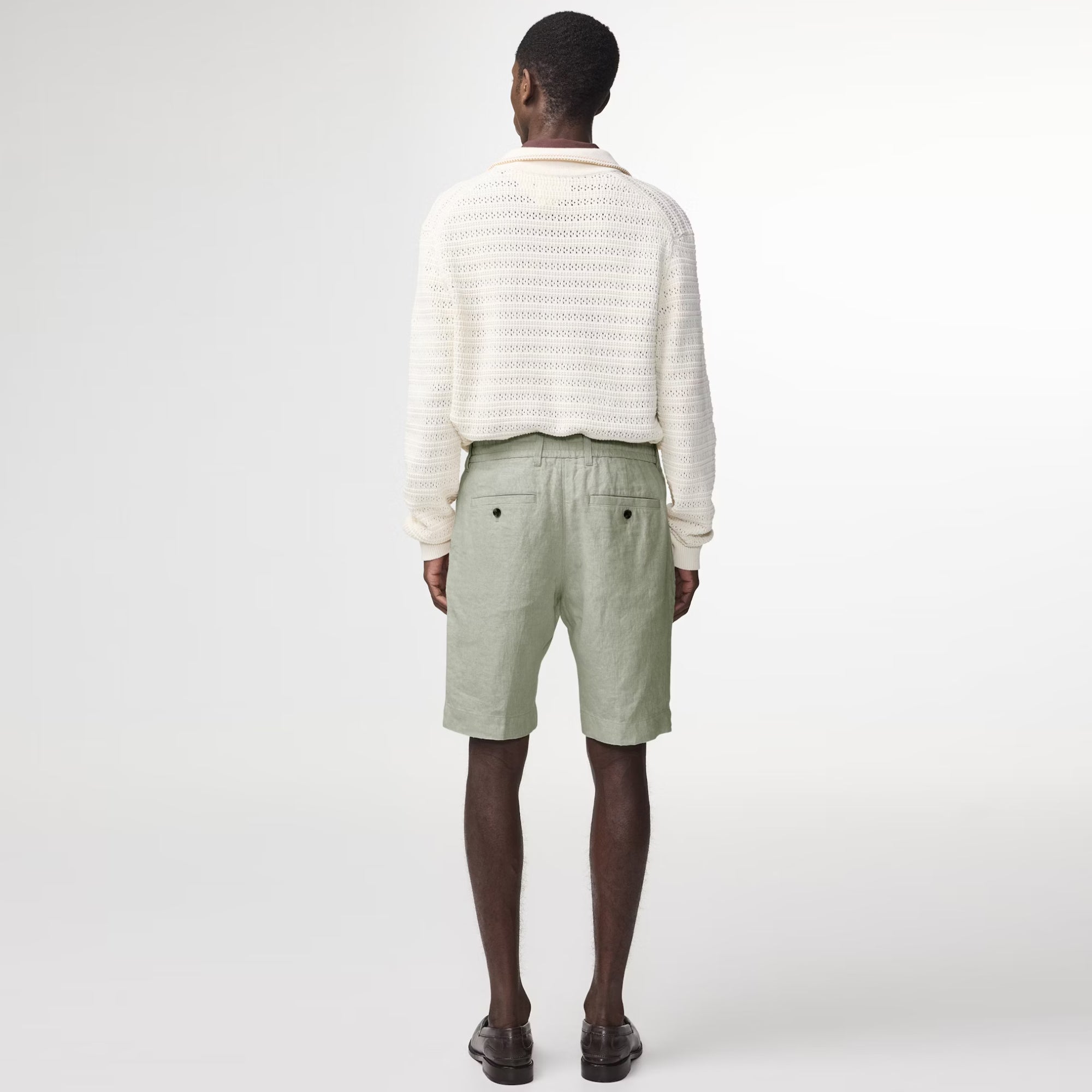Billie 1454 Drawstring Linen Regular Fit Shorts for Men - Comfortable Casual Summer Shorts for Outdoor Activities, Beach, and Travel