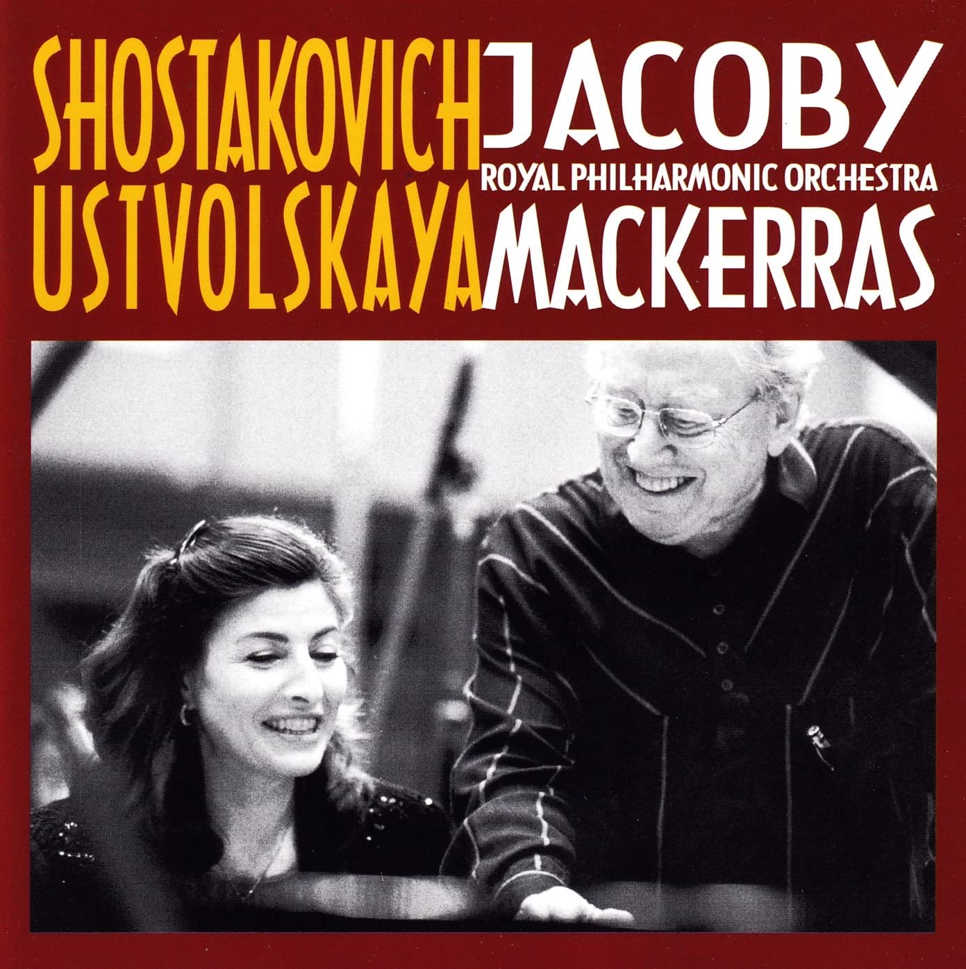 Shostakovich Piano Concertos 1 & 2 & Ustvolskaya Concerto for Piano, Timpani & Strings - Classical Music CDs for Piano Lovers, Concert Hall Performances & Home Listening