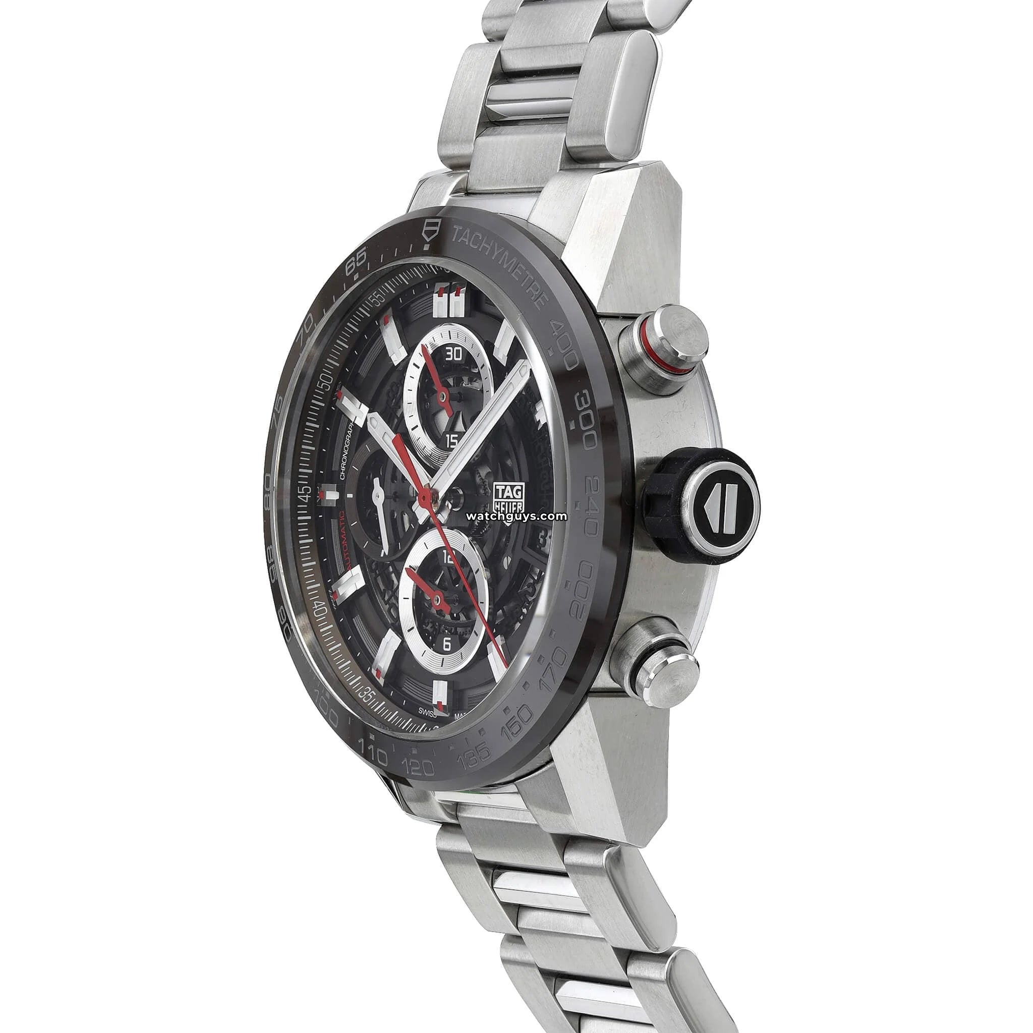 Tag Heuer Carrera Skeleton Automatic Men's Watch CAR201U 0 - Luxury Swiss Chronograph for Business & Formal Occasions