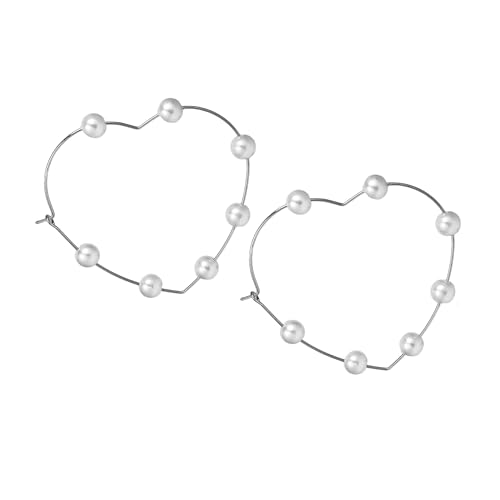 60mm Silver Heart