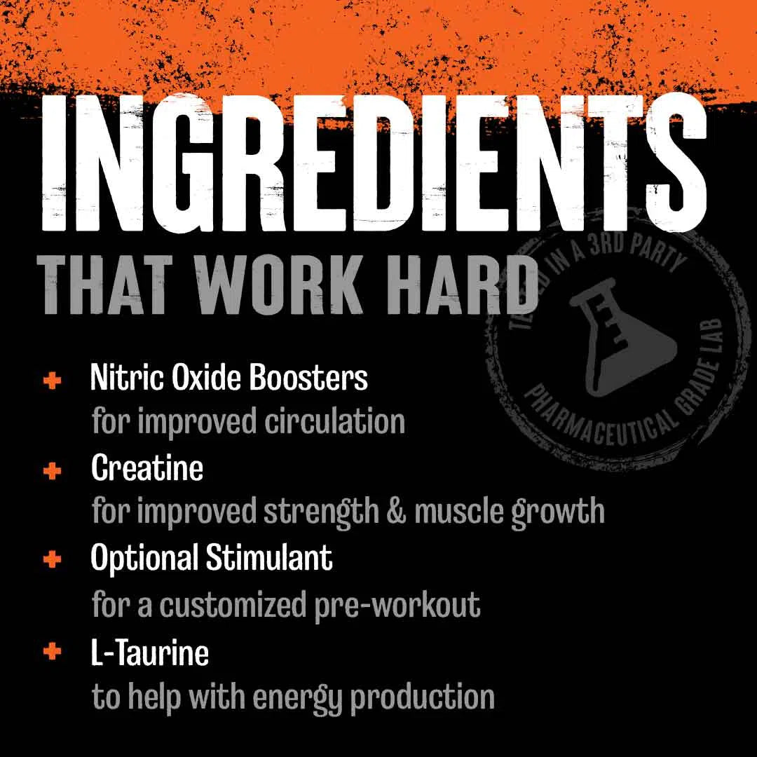 Animal Pump Pre-Workout Supplement (New Formula) - Boost Energy, Focus & Strength for Intense Gym Sessions & Bodybuilding Training