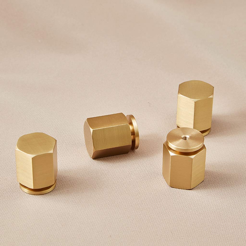 Premium Gold Cabinet Pulls - Solid Zinc Alloy Kitchen & Bathroom Handles - Single Hole Drawer Knobs for Bedside Tables, Dressers & Furniture Hardware - Perfect for Modern Home & Office Decor