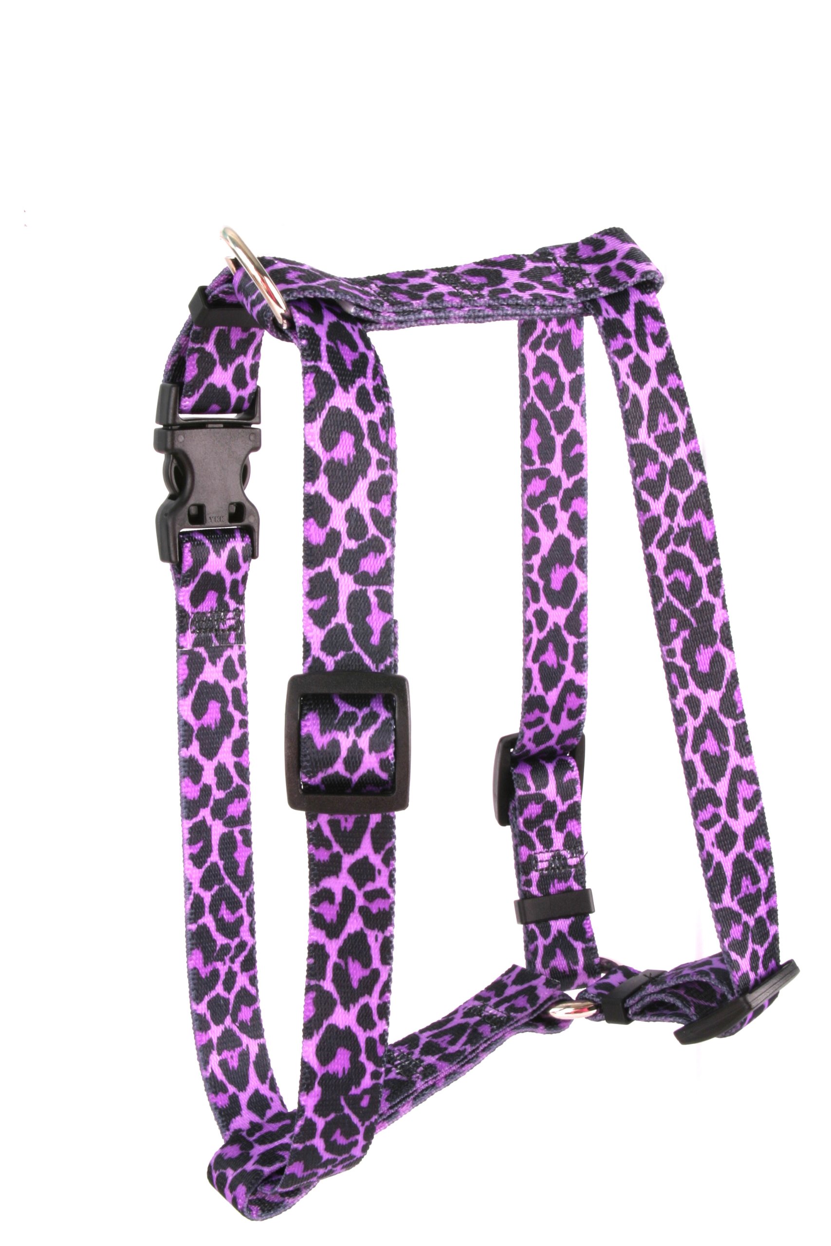 Yellow Dog Design Roman Harness for Large Dogs - X-Large Size with Purple Floral Pattern - Perfect for Walking, Training, and Outdoor Adventures