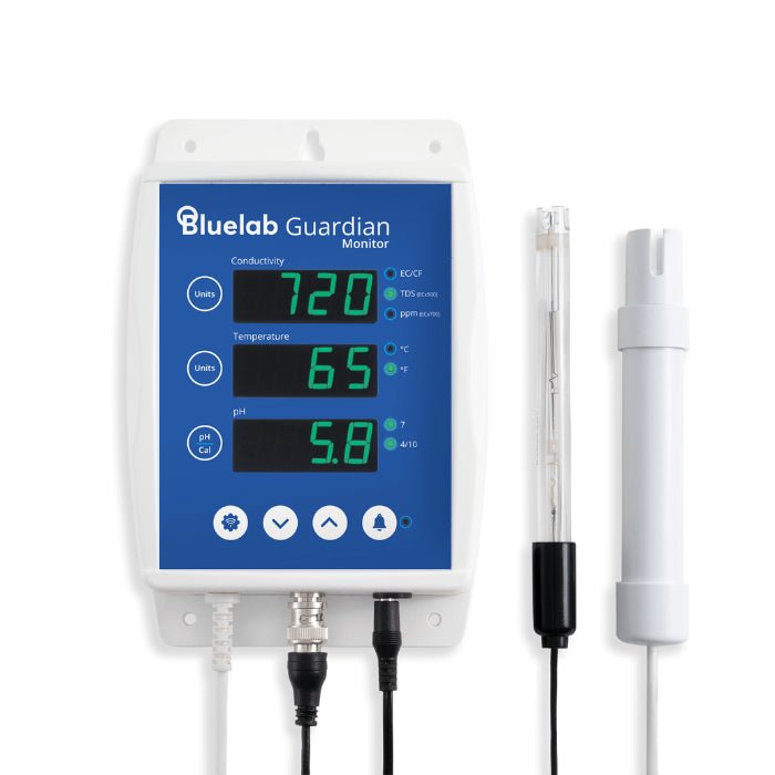 Bluelab Guardian Monitor WiFi - pH, Temperature, and EC Meter for Hydroponics, Aquaponics, and Indoor Gardening | Real-Time Monitoring & Alerts for Optimal Plant Growth