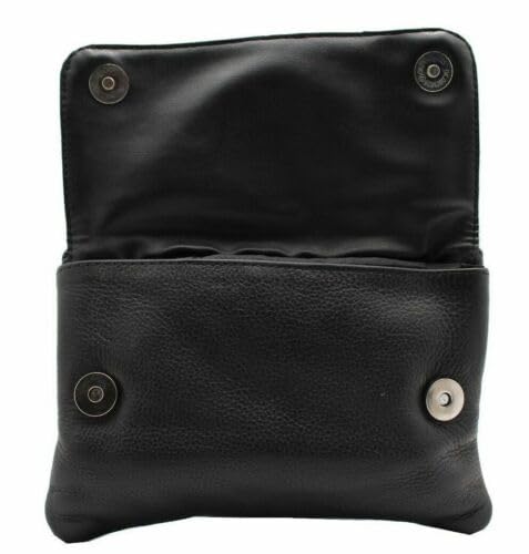 Stylish Leather Hip Purse for Women - Clip-On Waist Pack, Biker Fanny Pack & Motorcycle Leg Bag - Durable Belt Pouch with Crossbody Strap (Perfect for Cycling, Travel & Outdoor Adventures)
