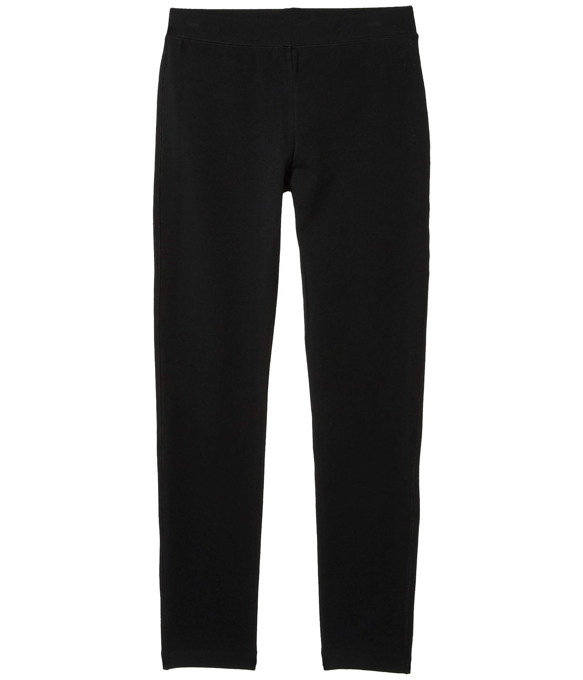 Girl's French Terry Cozy Leggings for Kids - Soft Stretchy Comfort Pants for Toddler & Big Kids - Perfect for Playtime, School & Lounge Wear