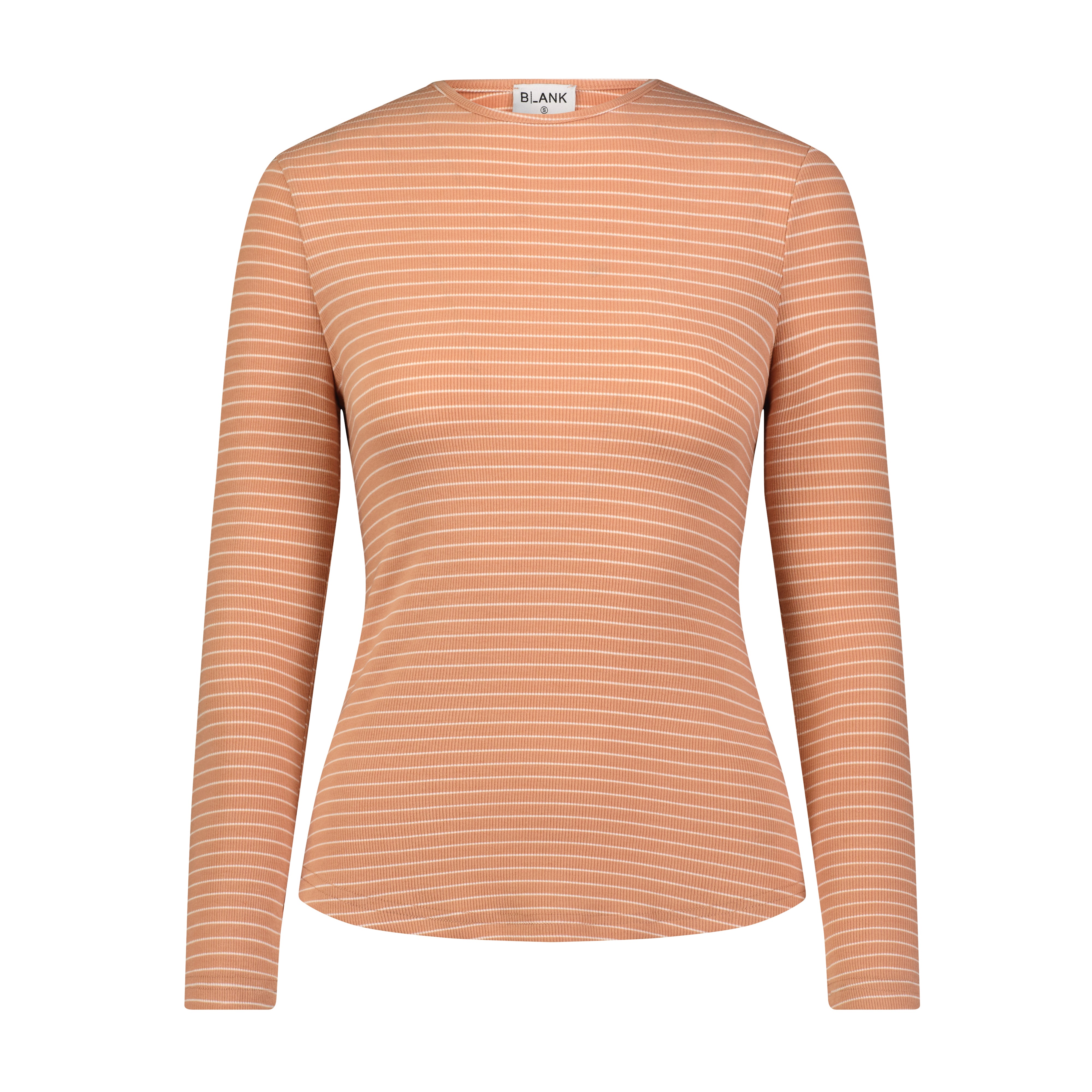 Stylish Mauve Striped Basic Round Neck T-Shirt for Women - Perfect for Casual Wear, Layering & Everyday Outfits