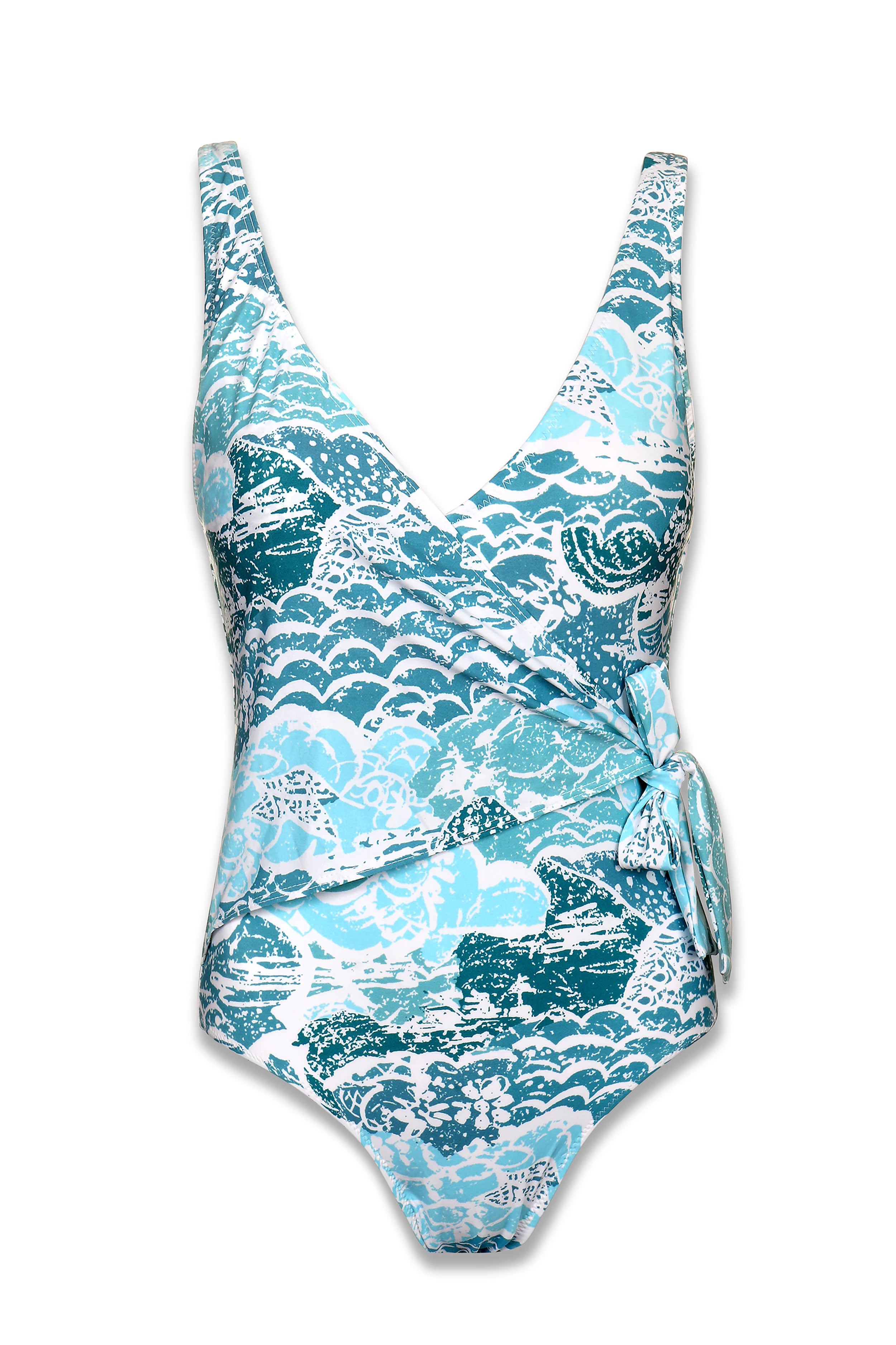 One Piece Swim Cover Up - Malibu Beach Wrap for Women, Lightweight & Stylish Beachwear for Summer Vacations, Poolside Lounging, and Resort Wear