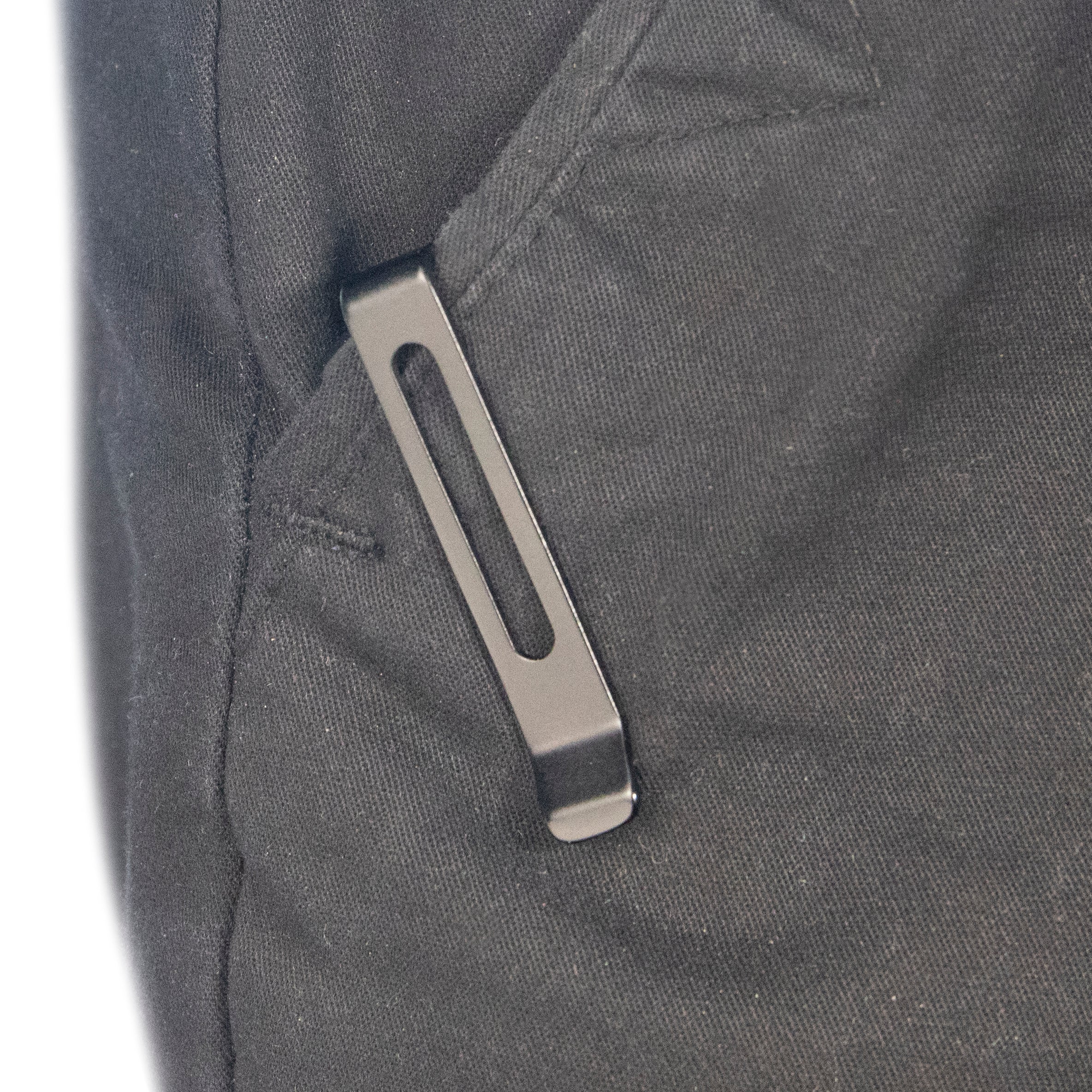 Kubey Musō Flipper Knife - Black Titanium Handle, 2.95
