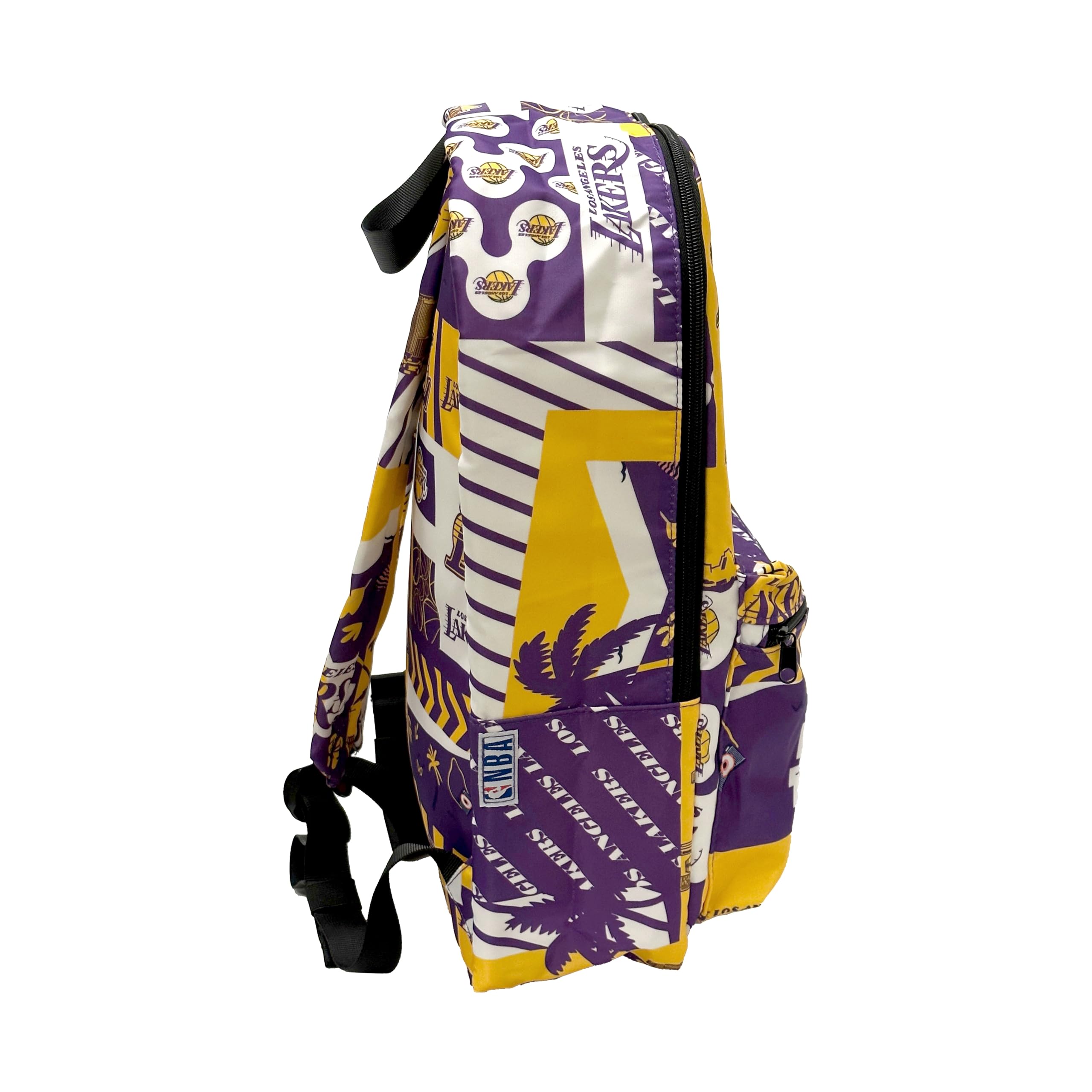 Los Angeles Lakers Basketball Backpack - Durable Travel, Hiking & Gym Bag for Men & Women | Extra Large Waterproof Sports Backpack for NBA Fans, Workouts & Outdoor Adventures
