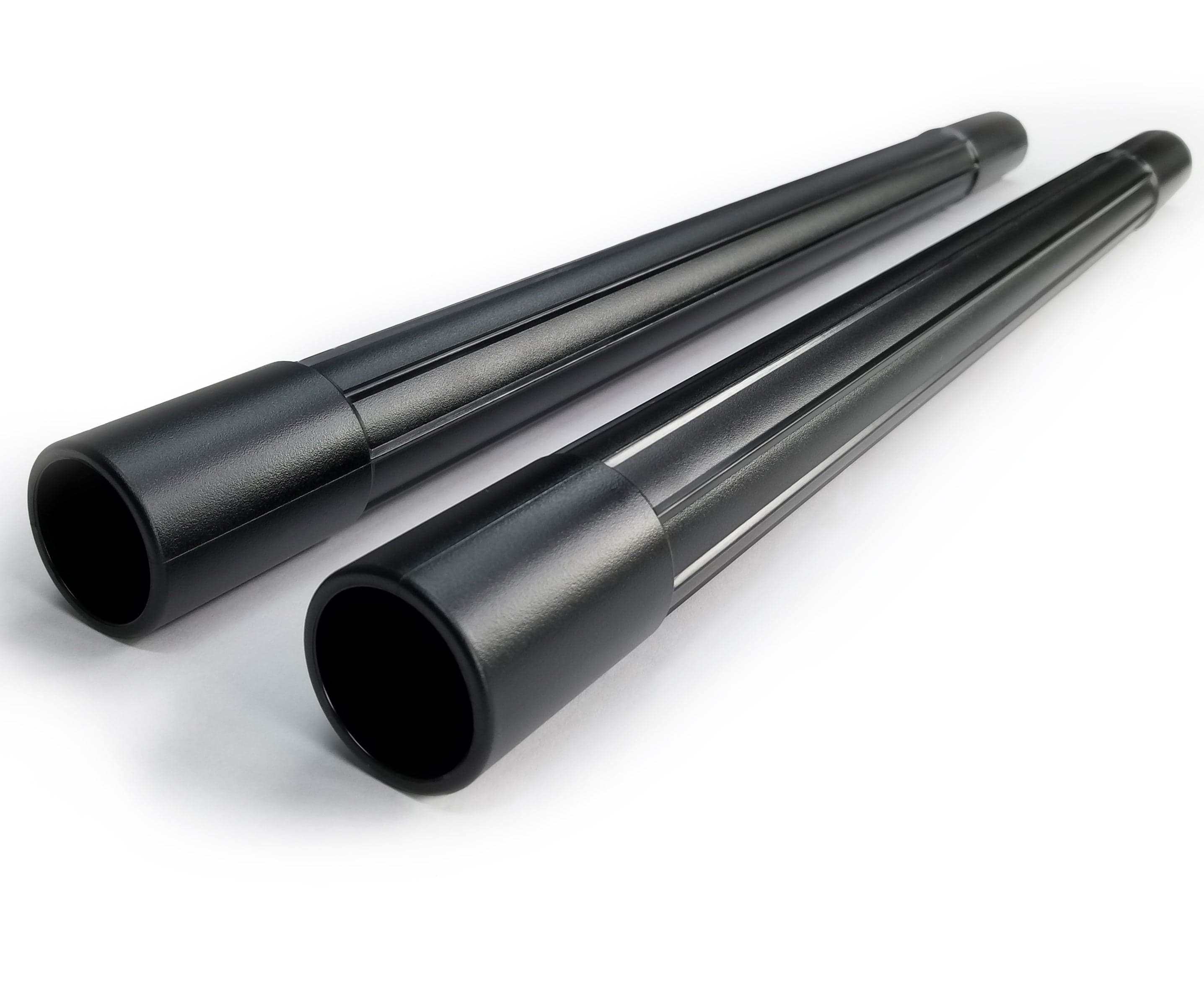 2 New Generic Aftermarket 32mm Black Extension Wands - Compatible with Vacuum Cleaners & Floor Mops - Perfect for Hard-to-Reach Areas & High Ceiling Cleaning