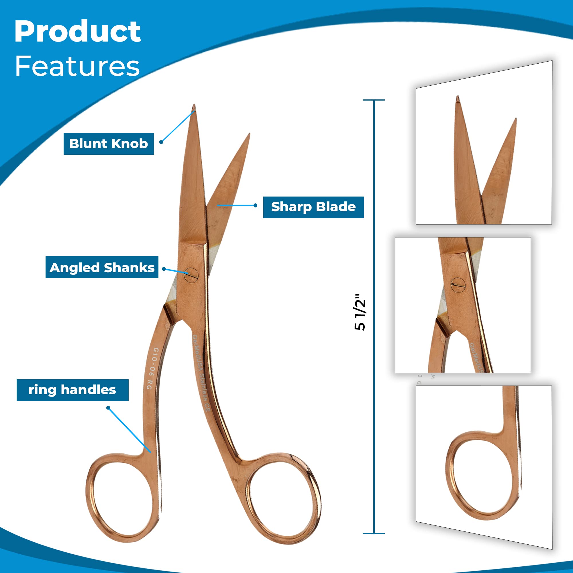 Hi Level Bandage Scissors 5.5