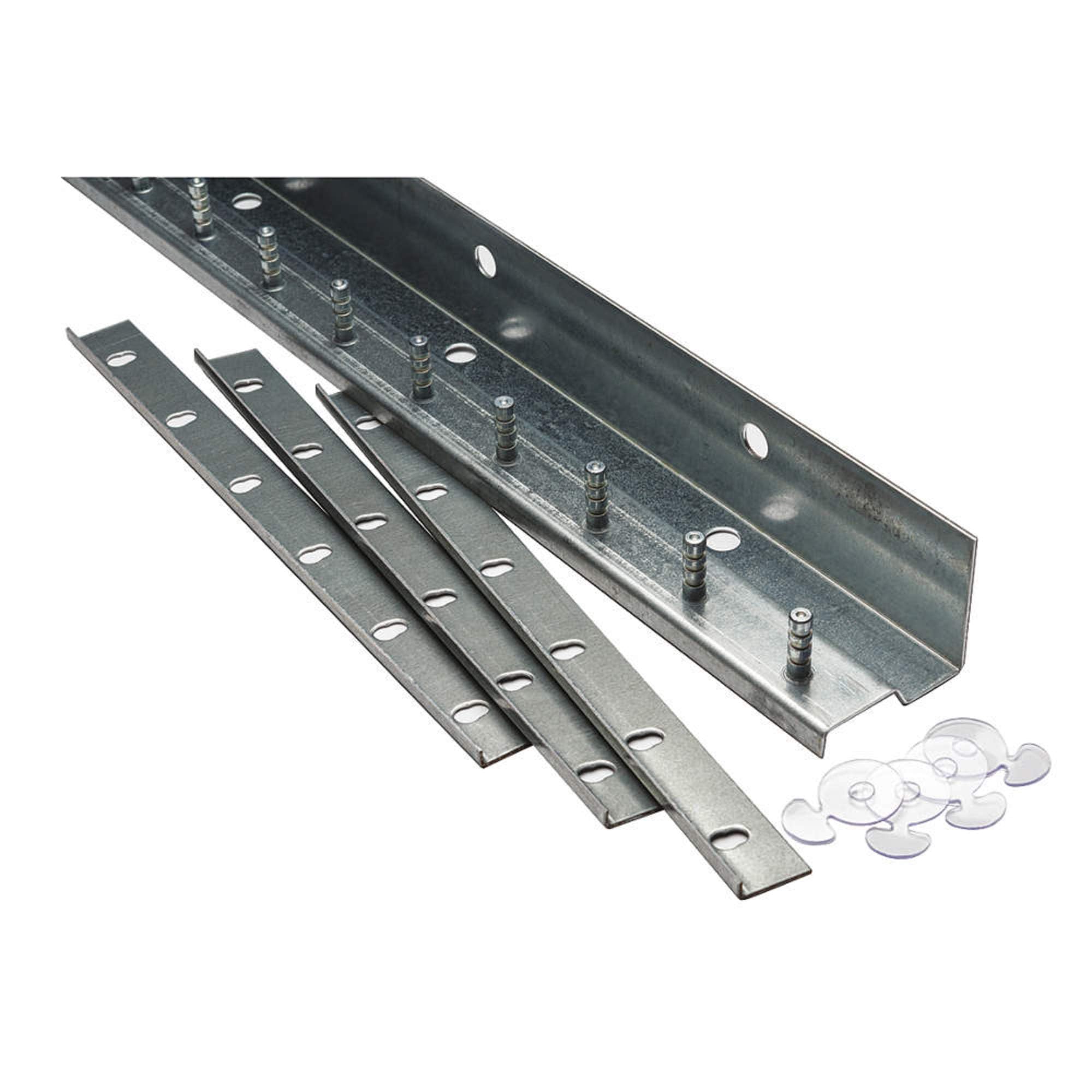 Save-T-Loc Strip Door Hardware - 3ft Aluminum Door Stopper & Draft Blocker for Home, Office & RV - Weatherproof & Durable Entryway Protection