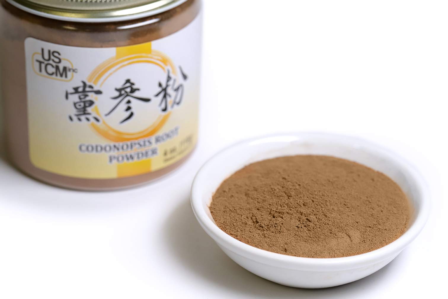 Organic Codonopsis Root Powder (Dang Shen) - 4oz Fine 120mesh Powder for Immune Support, Energy Boost & Herbal Tea | Natural Adaptogen for Stress Relief & Wellness