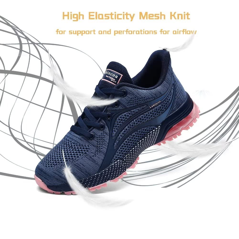 Lamincoa Women's Air Running Shoes - Lightweight Athletic Sneakers for Women with Non-Slip Sole | Perfect for Jogging, Gym Workouts & Tennis