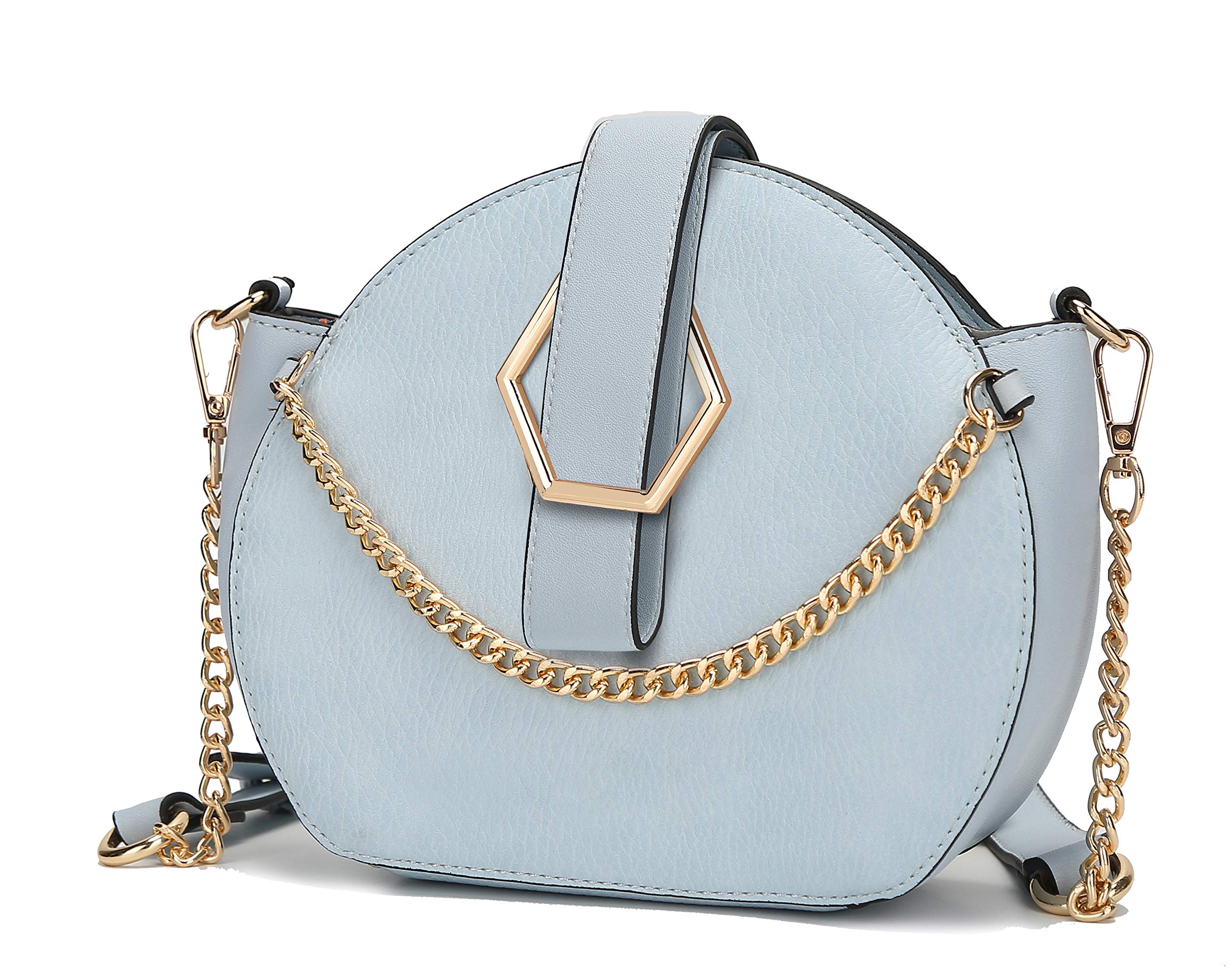 MKF Women's PU Leather Crossbody Bag - Stylish Small Side Purse for Daily Use