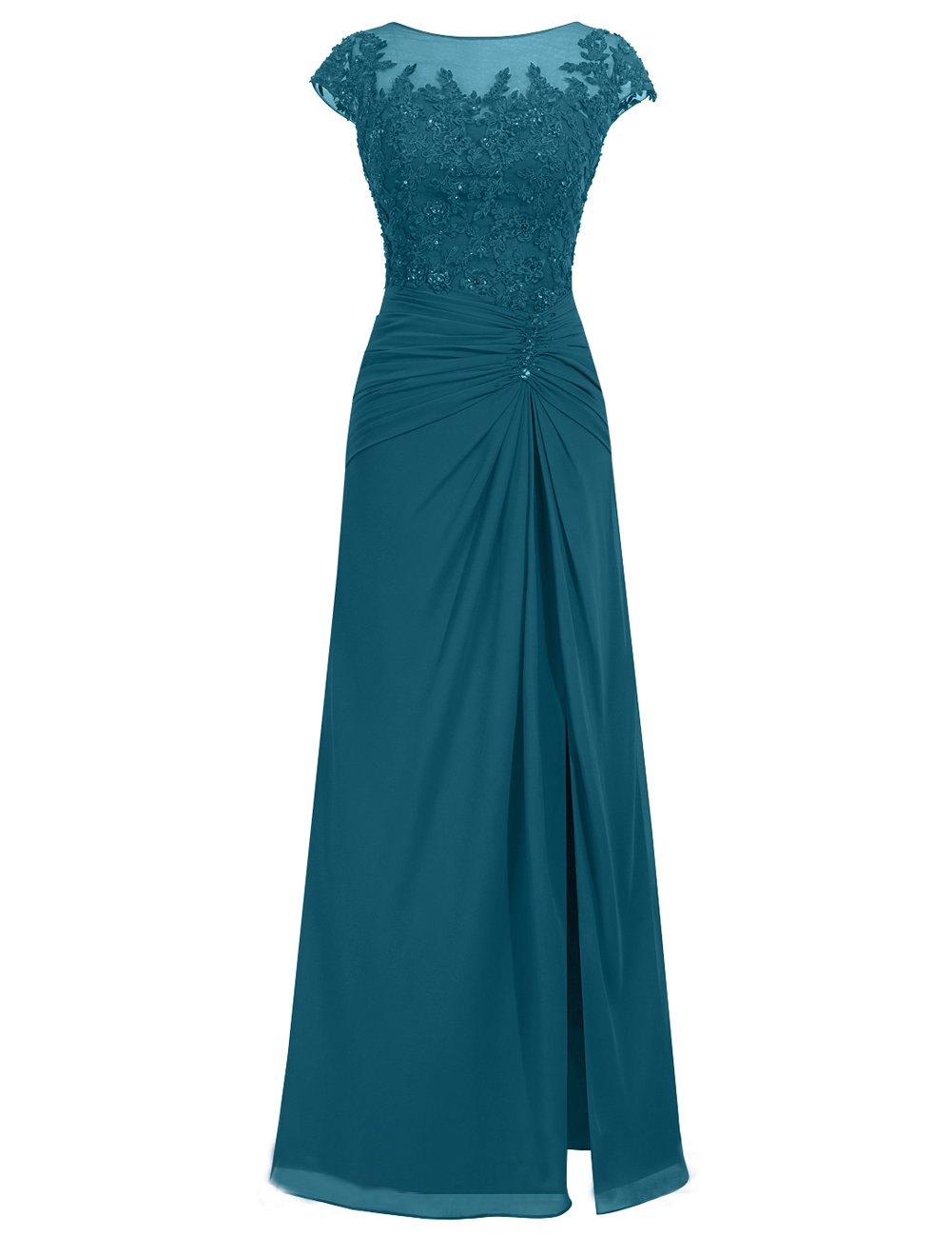 Elegant Lace Mother of The Bride Dresses - Long Chiffon Formal Evening Gowns for Wedding Guests | Perfect for Weddings, Galas & Special Occasions