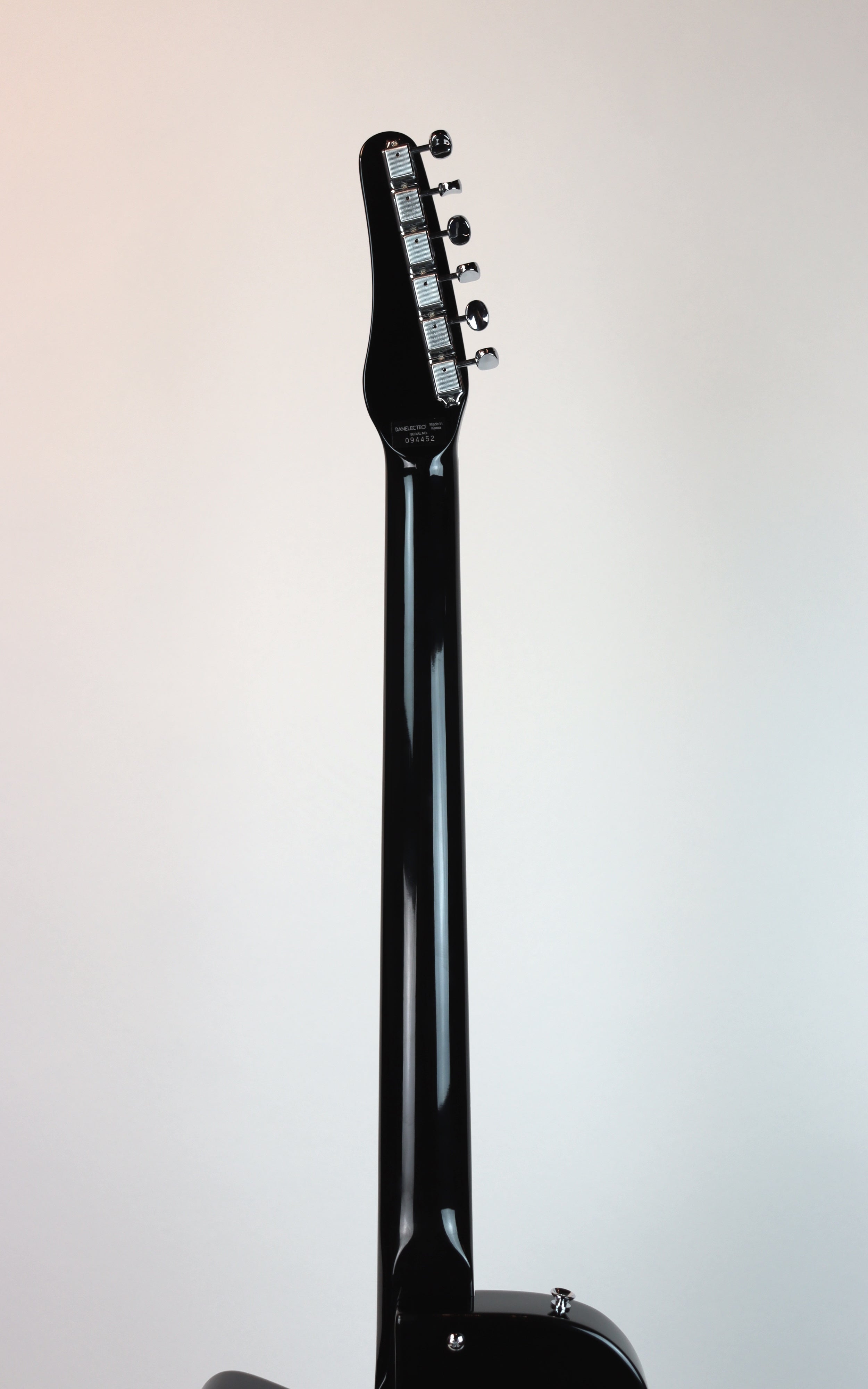 Danelectro Vintage Specs Baritone Electric Guitar - Black Finish | Ideal for Rock, Blues & Indie Music Performances