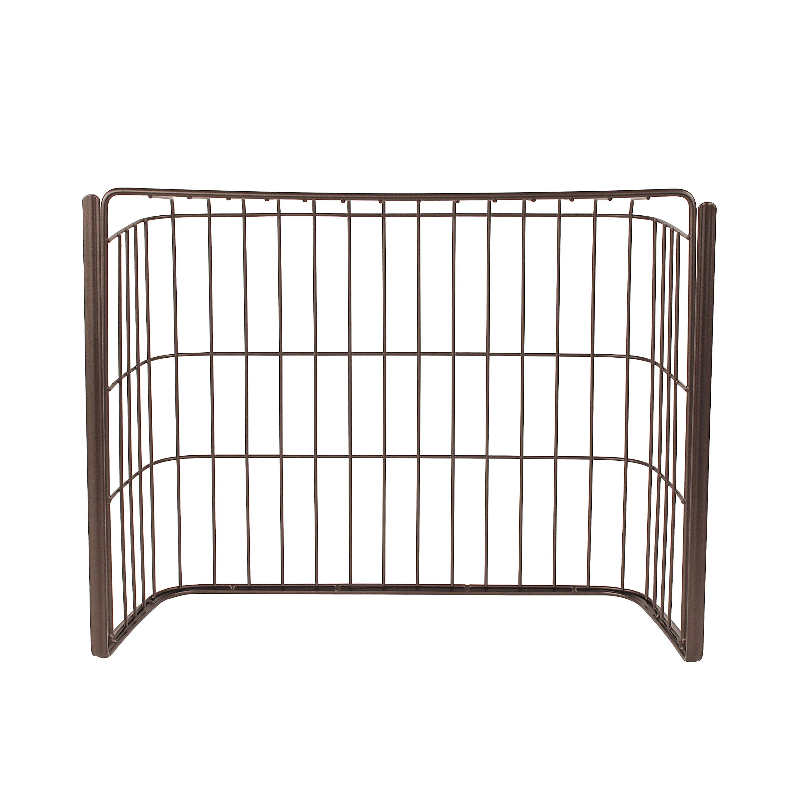 Spectrum Diversified Ashley Small Storage Shelf - Bronze (61724) | Kitchen Cabinet & Pantry Organizer, Bathroom Storage Basket | Perfect for Home, Office & Dorm Organization