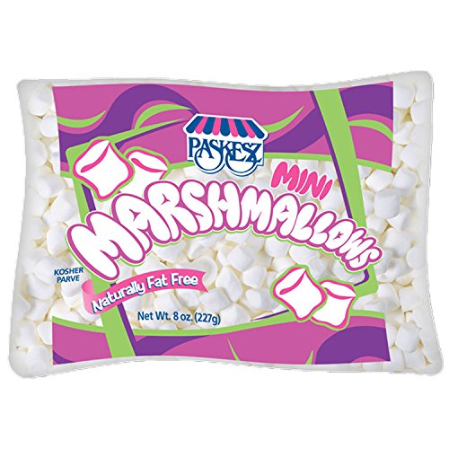 Kosher Mini Marshmallows - 8 Oz (Pack of 4) | Gluten-Free, Non-GMO | Perfect for Hot Chocolate, Baking & Campfire S'mores