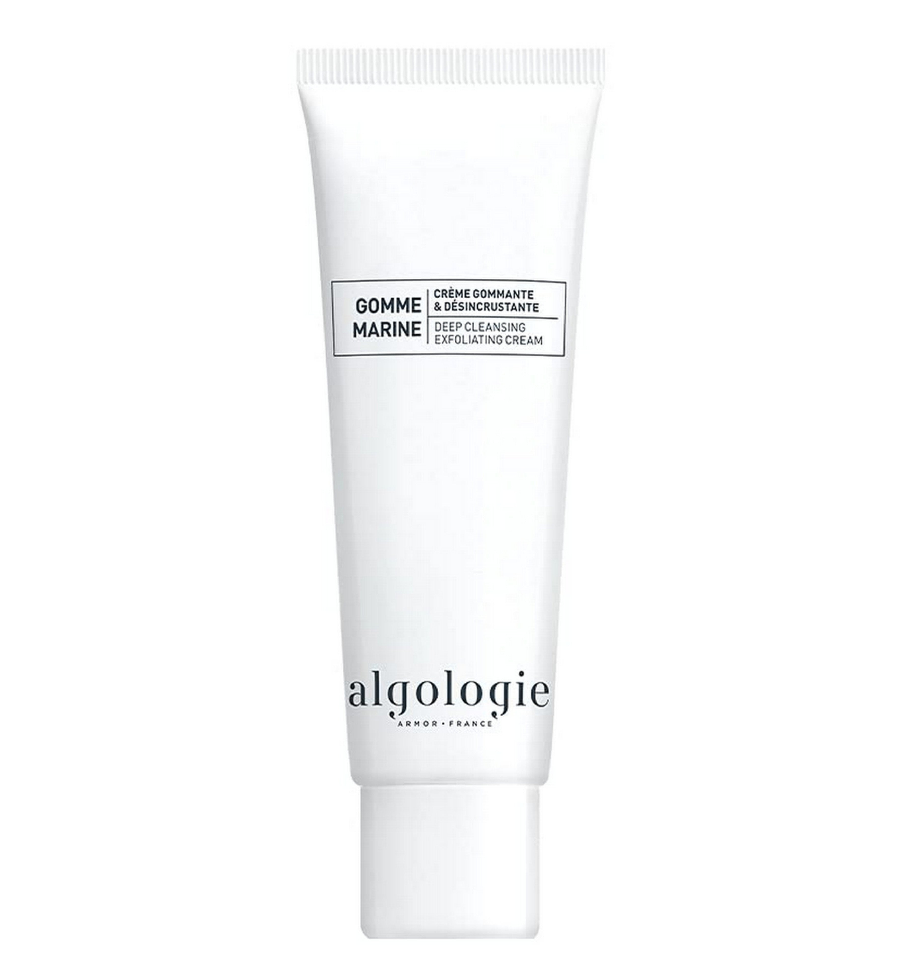 Algologie Gomme Marine Deep Cleansing Exfoliating Cream 50ml (1.7oz) - Gentle Face Scrub for Smooth Skin | Perfect for Daily Skincare Routine & Spa Treatments