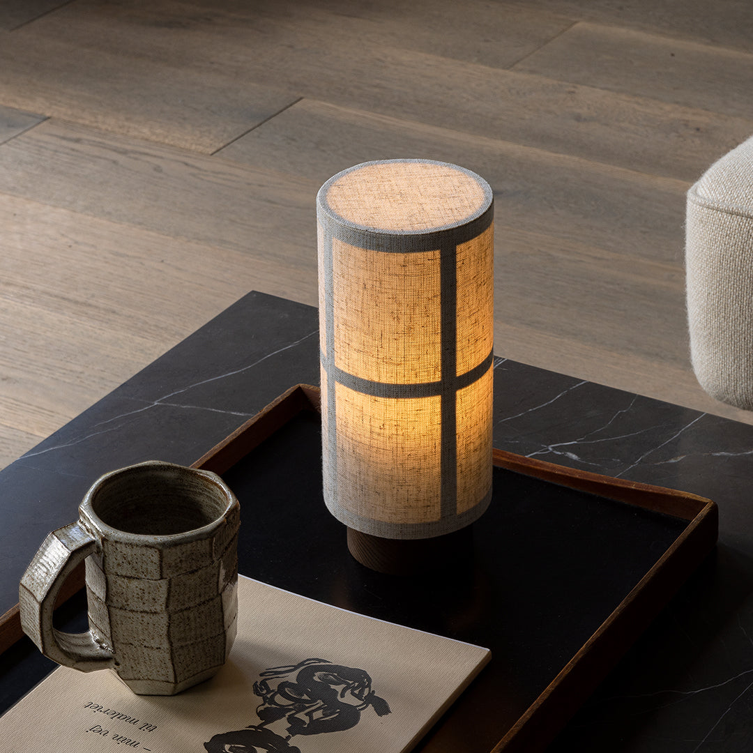 Hashira Portable Table Lamp - USB Rechargeable LED Night Light for Bedroom, Office & Travel - Dimmable & Touch Control - Perfect for Reading, Studying & Relaxation