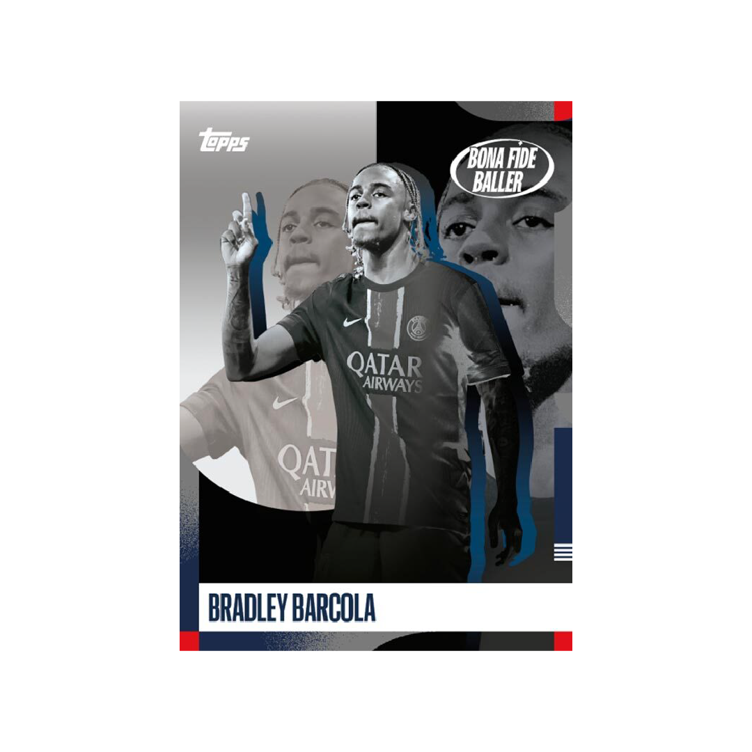 Topps Paris Saint Germain 2024/25 Team Set Soccer Trading Cards - Official PSG Player Collection for Collectors & Fans
