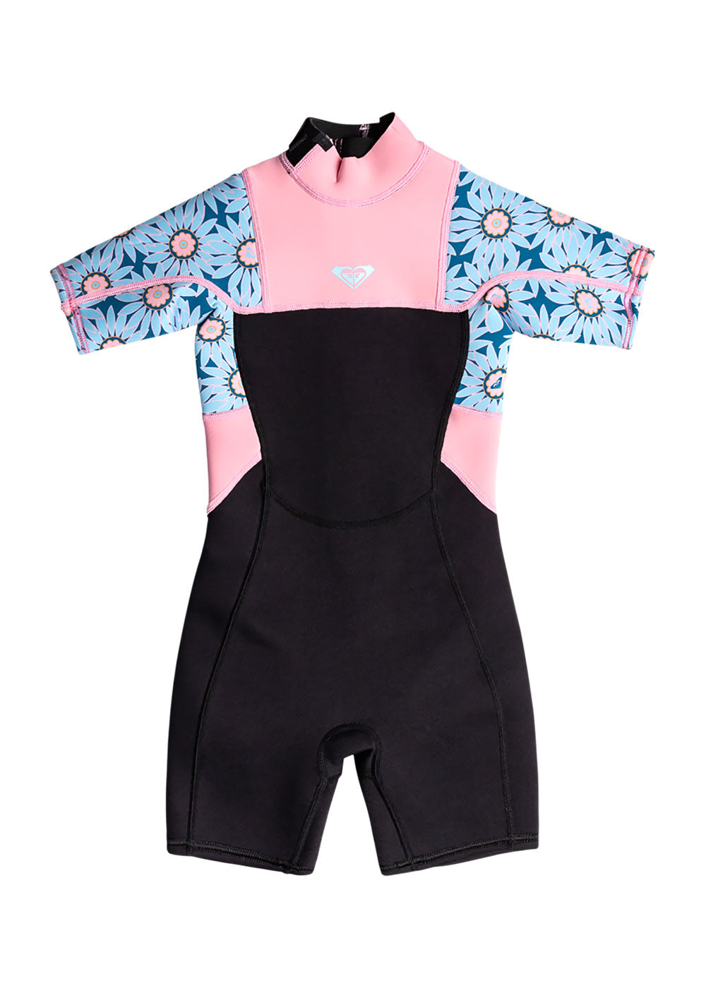 Roxy Toddler Girls Prologue 2mm BZ FL Spring Suit Wetsuit - Kids Swimwear for Beach, Surfing & Water Sports