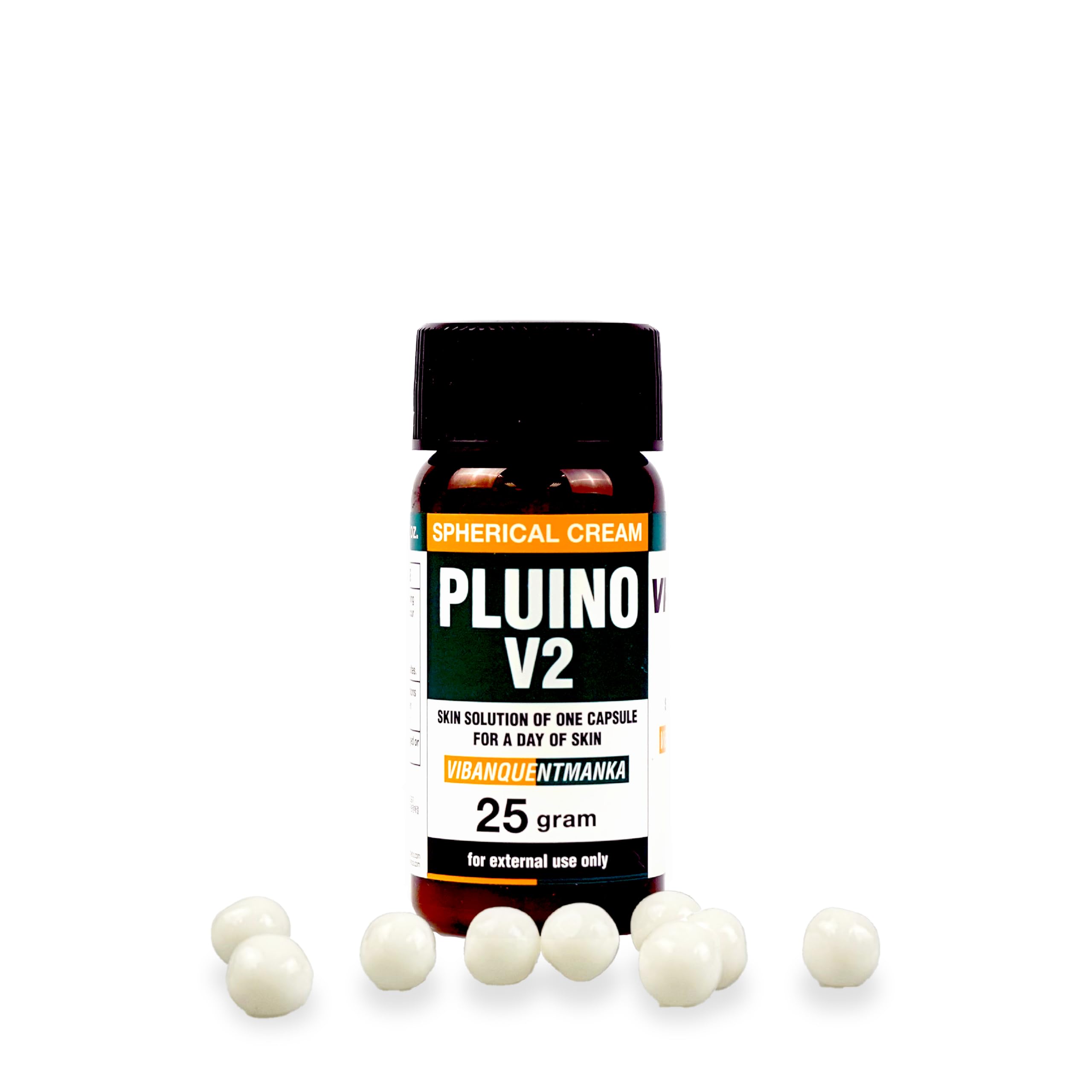 PLUINO Korean Skin Care Booster Capsule - Hydrating Face Serum with Panthenol & Niacinamide for Sensitive & Acne Skin, 25g/0.88 fl.oz - Daily Moisturizing Essence for Glowing Complexion & Skin Repair