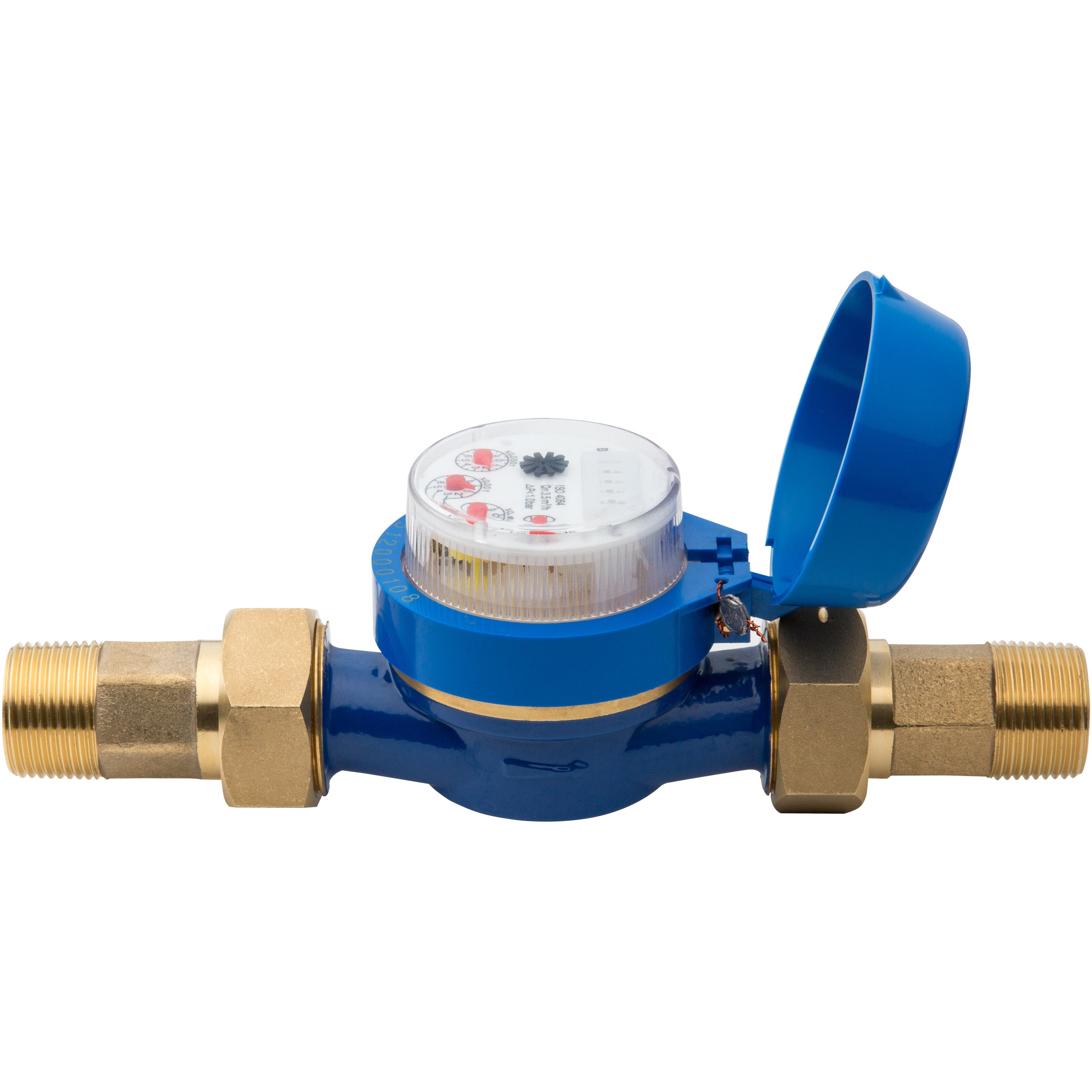 Hunter Industries HC100FLOW 1-Inch Thread Flow Meter - Accurate Water Flow Measurement for Irrigation, Pools & Industrial Use
