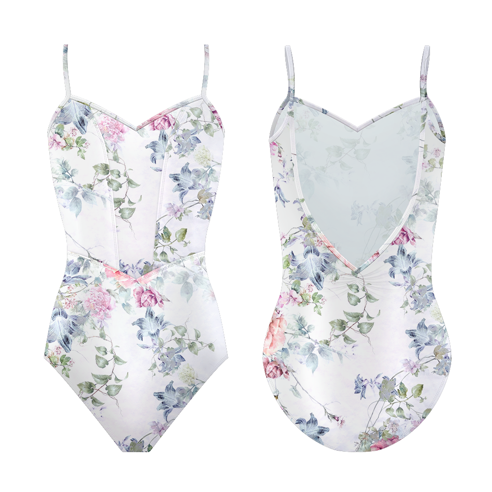 Jardin Girls Leotard - Ballet Dance Leotard for Kids & Toddlers - Stretchy Soft Comfortable Dancewear - Perfect for Ballet Class, Recital & Performance