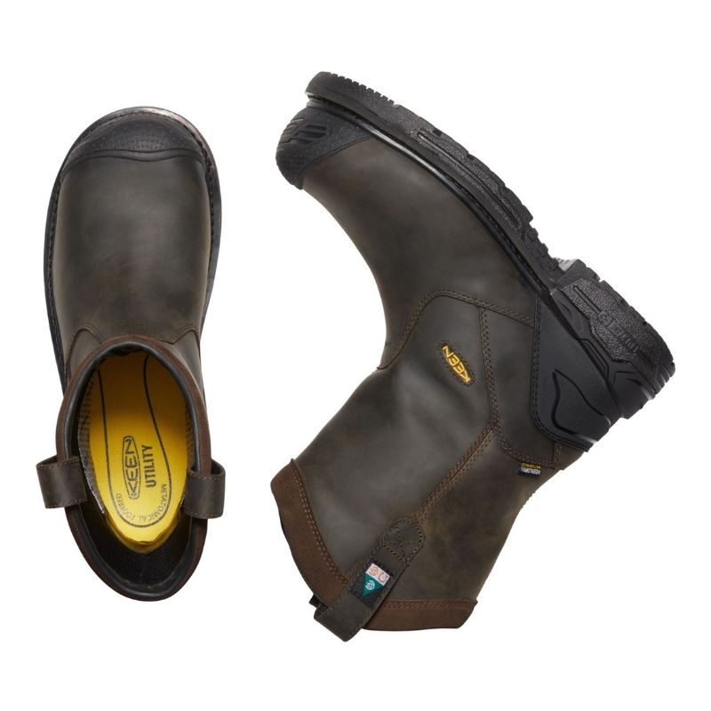 **Keen Philadelphia Wellington Men's Waterproof Composite Toe Work Boot 1024217 - Durable Safety Shoes for Construction, Hiking & Outdoor Work**