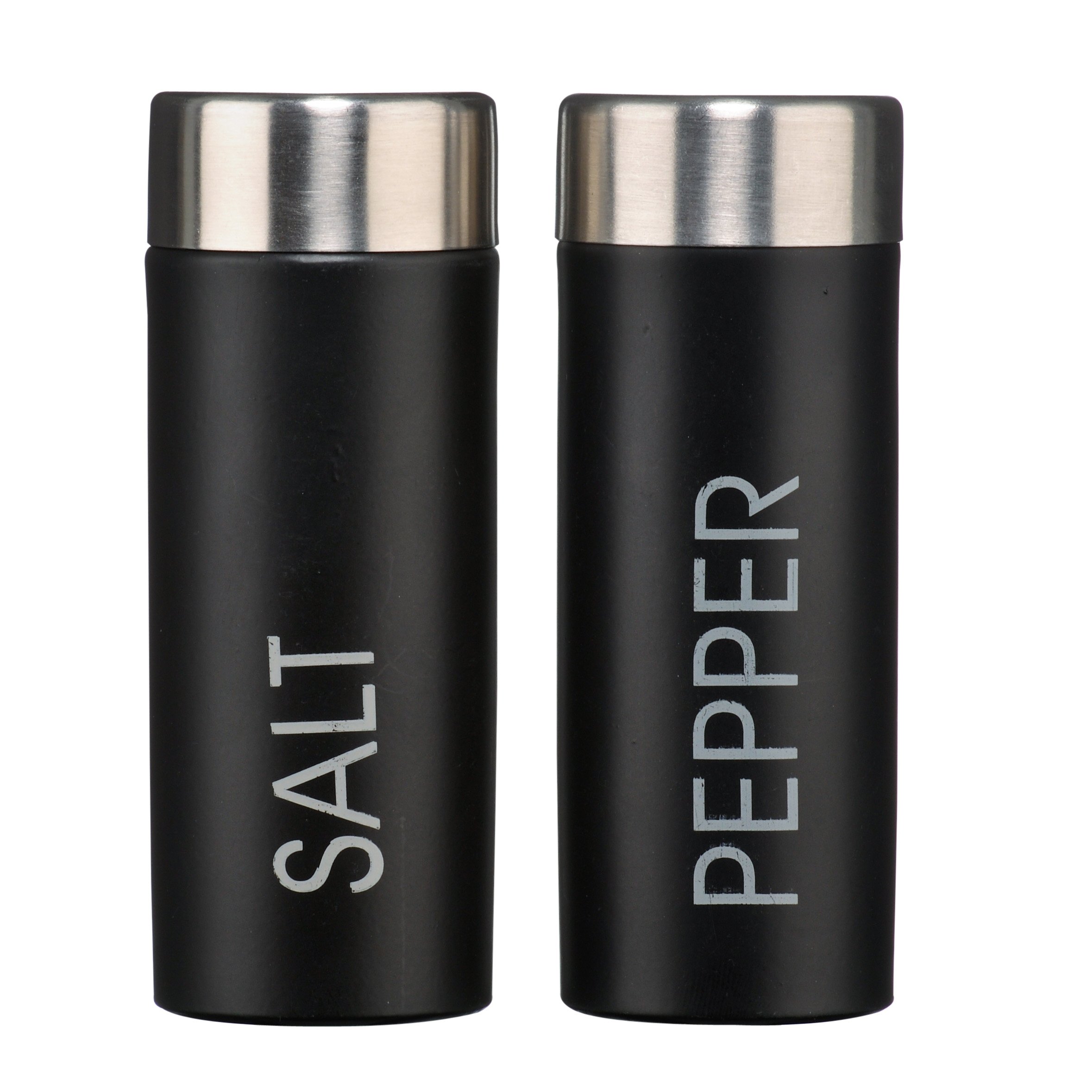 Premium Liberty Salt and Pepper Shaker Set - Elegant Black Kitchenware for Dining Table, Restaurant & Home Decor | Durable & Stylish Spice Dispensers