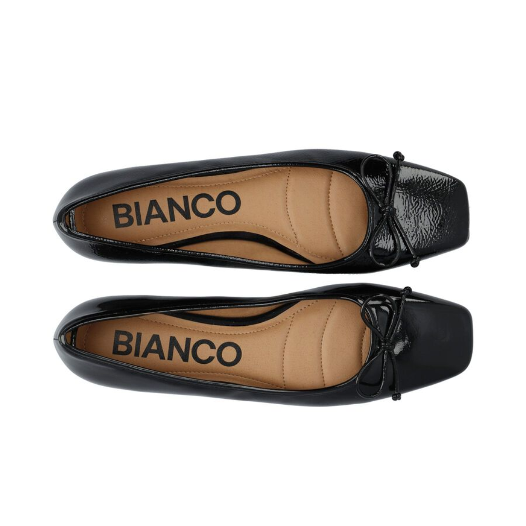 Biarose Women's Ballet Flats - Faux Leather Slip-On Shoes for Comfort & Style - Perfect for Work, Casual Wear & Travel