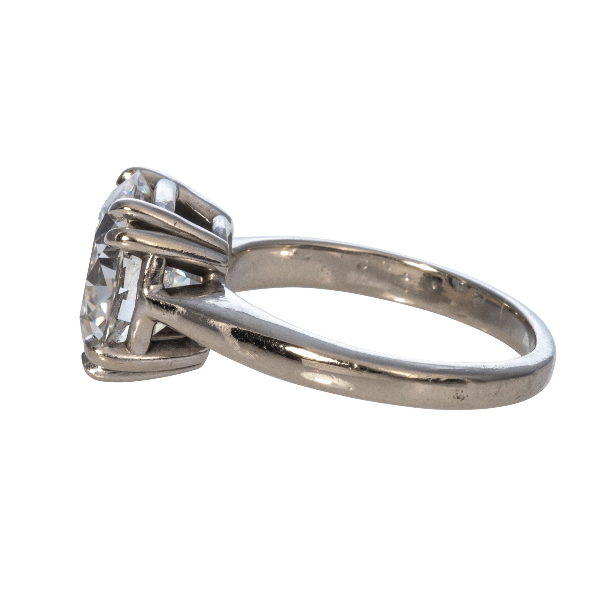 3.21ct Vintage Transitional Cut Diamond Solitaire Engagement Ring - Perfect for Proposals, Anniversaries & Special Occasions