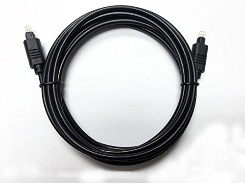 OMNIHIL 10ft Digital Optical Audio Cable - High-Speed Toslink Fiber Optic Cord for Sony STR-DN1080, Sound Bars, Home Theater Systems, Gaming Consoles & TVs - Perfect for Crystal Clear Surround Sound & Lossless Audio Transmission