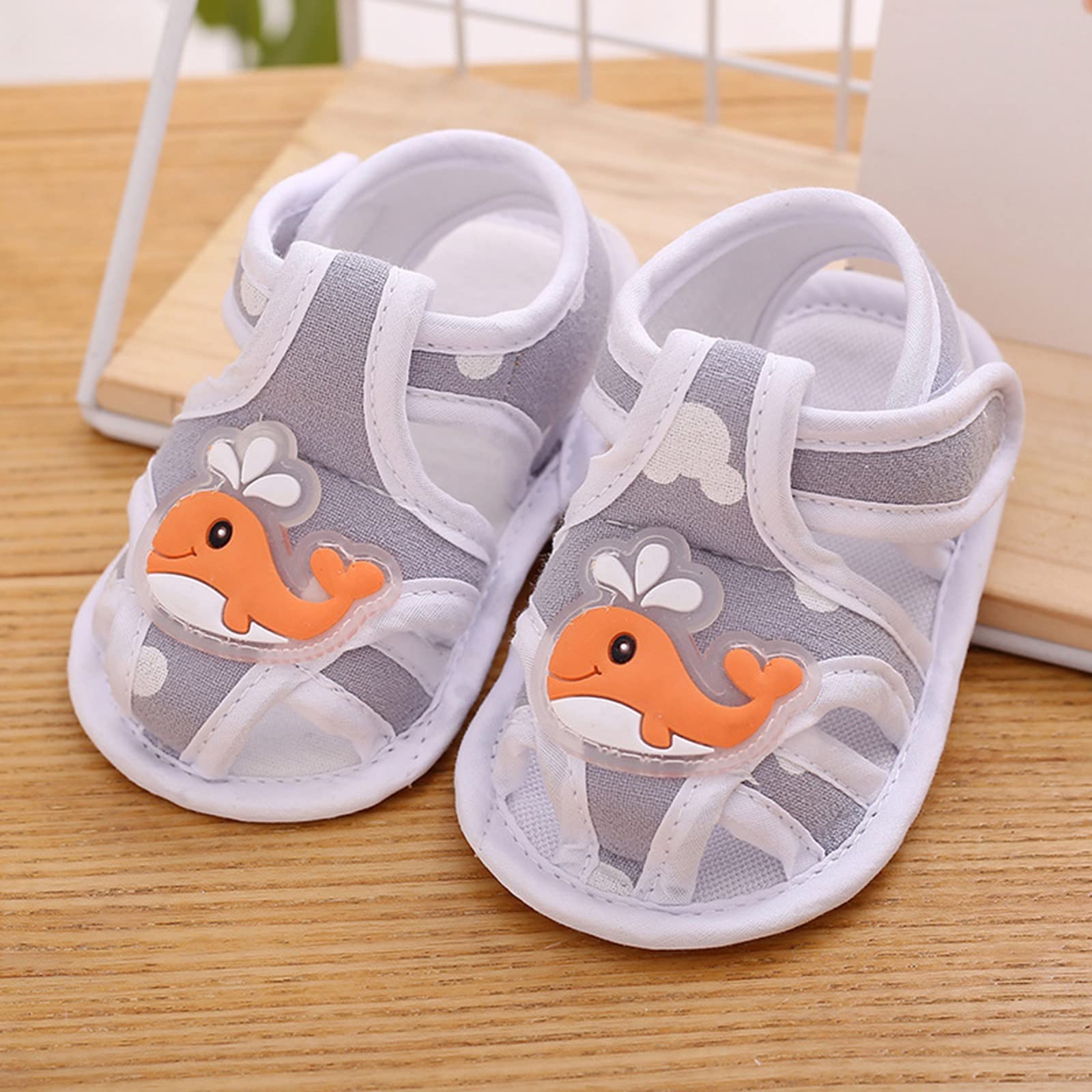 **Boys & Girls Slide-On Sandals Size 4 - Comfortable Baby & Toddler Flat Sandals for Summer Play, Beach, Pool & Outdoor Activities**