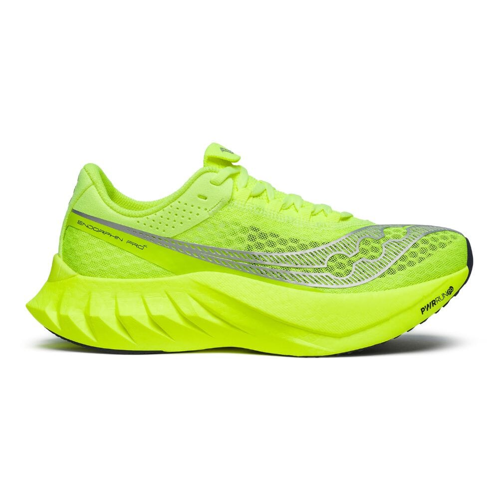 Saucony Women's Endorphin Pro 4 Running Shoes - Lightweight Carbon Fiber Racing Sneakers for Marathon & Road Racing - Perfect for Long Distance Training & Competitive Running