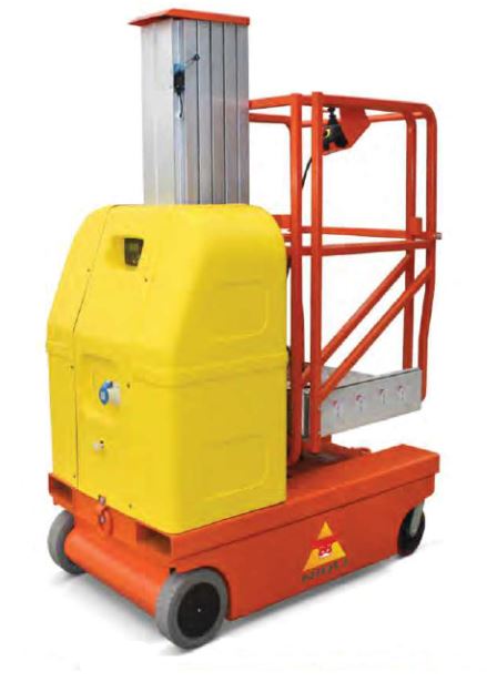 Aiko 125kg 7.5m Self-Propelled Scissor Lift Platform - Model PT GTWZ7.501 | Electric Hydraulic Aerial Work Platform for Construction, Warehouse Maintenance & Indoor Industrial Use