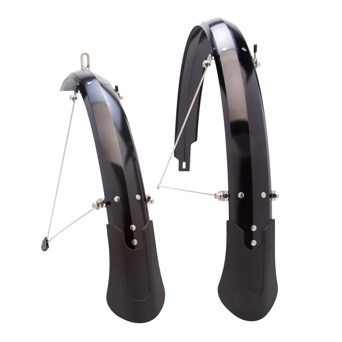 Planet Bike Cascadia ALX Bicycle Fenders - Lightweight Aluminum Bike Mudguards for Road & Hybrid Bikes - Perfect for Commuting & Wet Weather Cycling