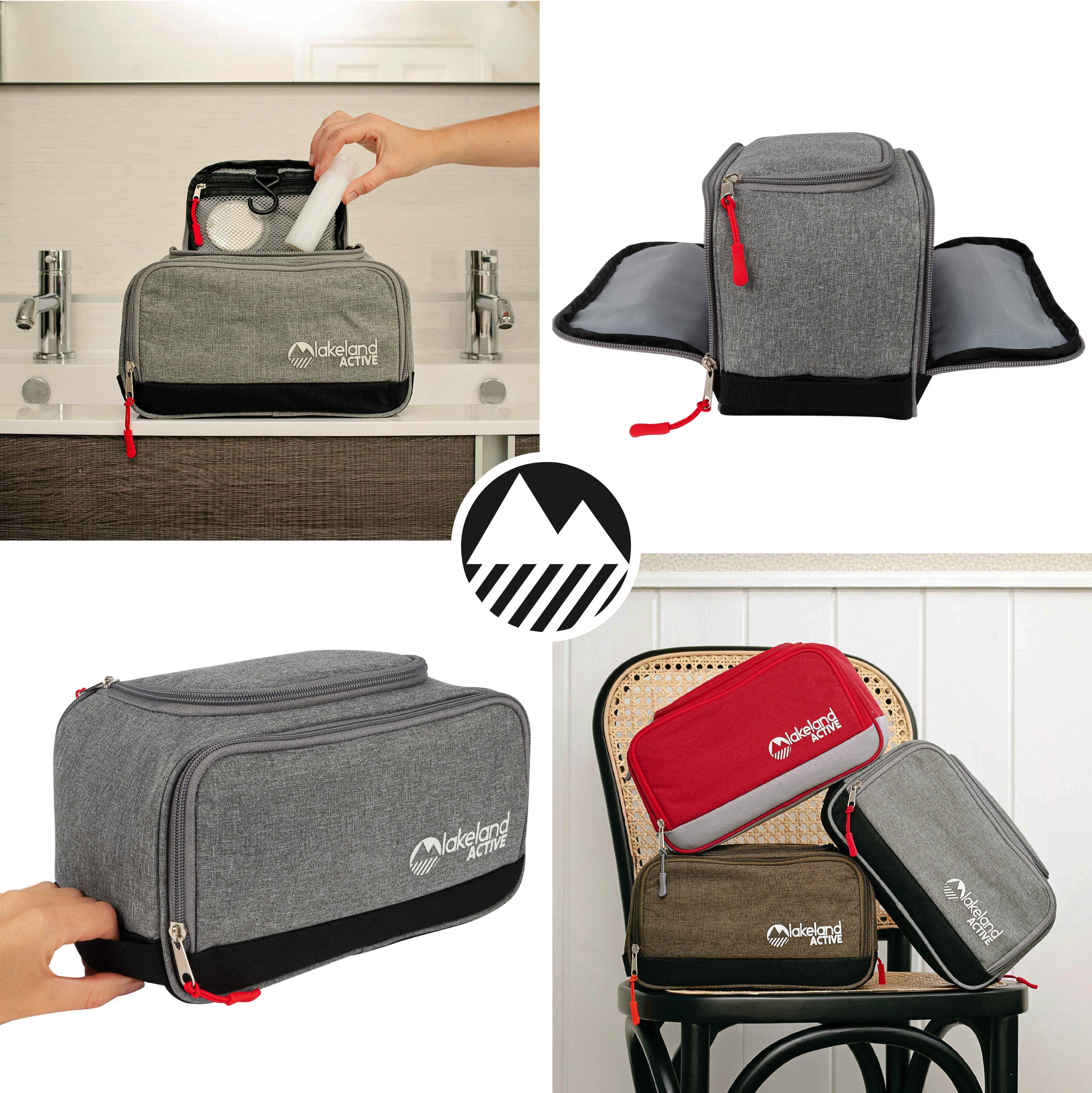 Premium Hanging Travel Toiletry Bag for Men & Women - Waterproof Cosmetic Organizer with Multiple Pockets - Perfect for Camping, Gym, Business Trips & Vacation