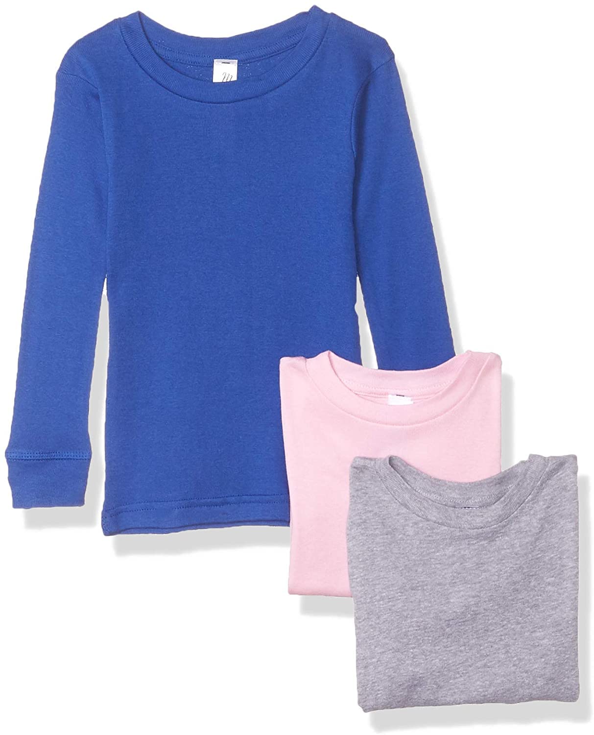 Marky G Apparel Baby Girls' Crew Neck Cotton T-Shirt - Soft & Comfortable Toddler Clothes for Everyday Wear, Playtime & Family Outings