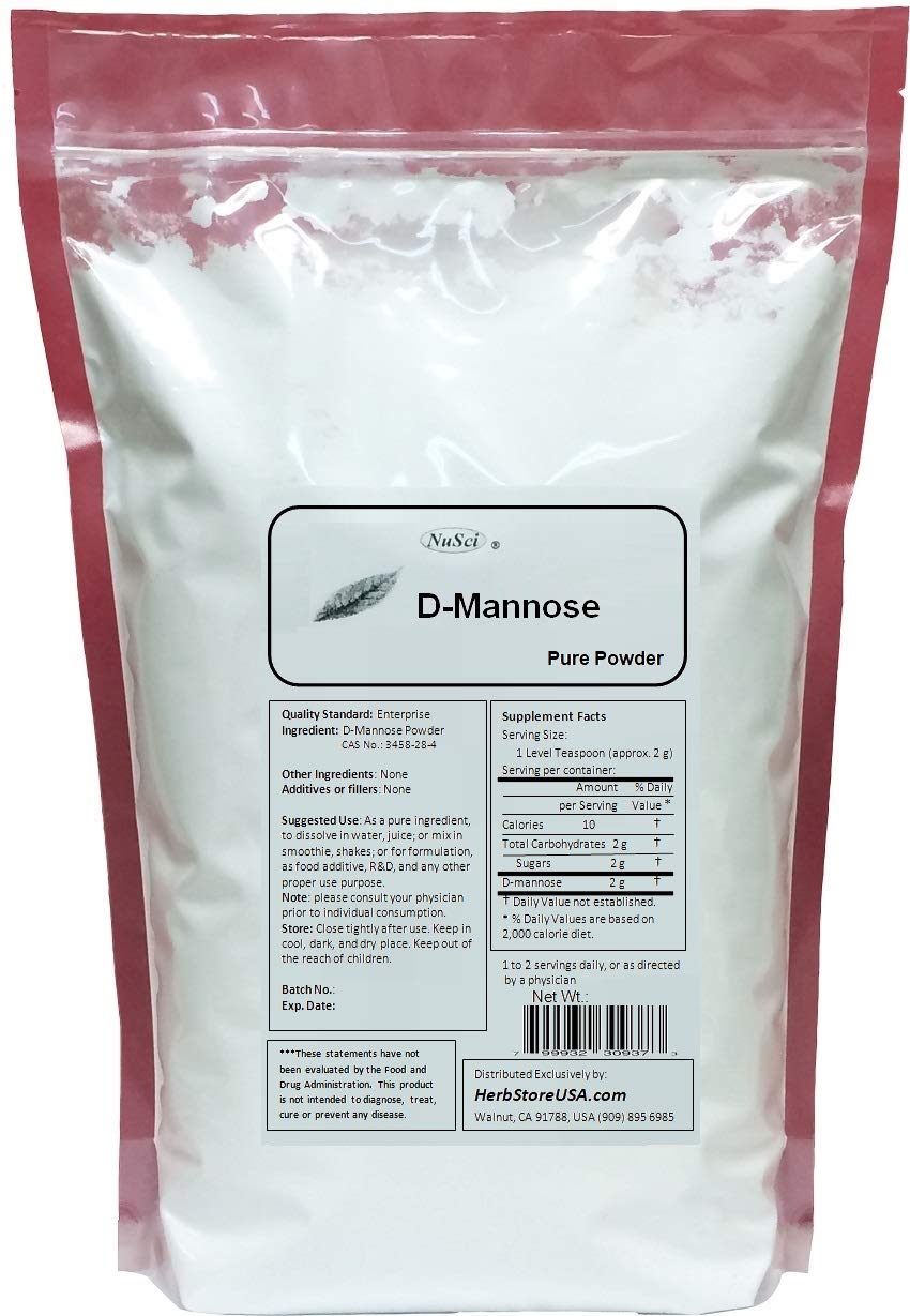 Premium D-Mannose Powder 1000g (2.2 lb) - Urinary Tract Support Supplement for Women & Men - Ideal for Daily Wellness & Bladder Health Maintenance