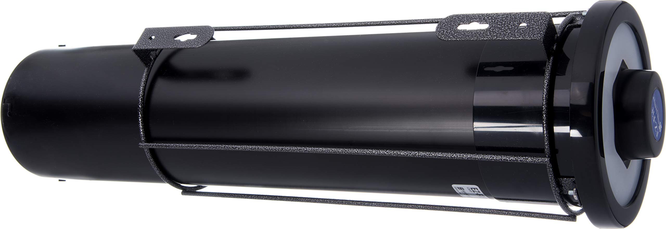 San Jamar Ez-Fit Surface Mount Cup Dispenser for 8-46 Oz Cups with Interchangeable Gaskets - Heavy Duty Plastic Drinkware Organizer for Restaurants, Cafes, Fast Food & Dining Halls (23.25 Inches, Black) - Perfect for Beverage Stations, Drive-Thrus & Self-Service Areas